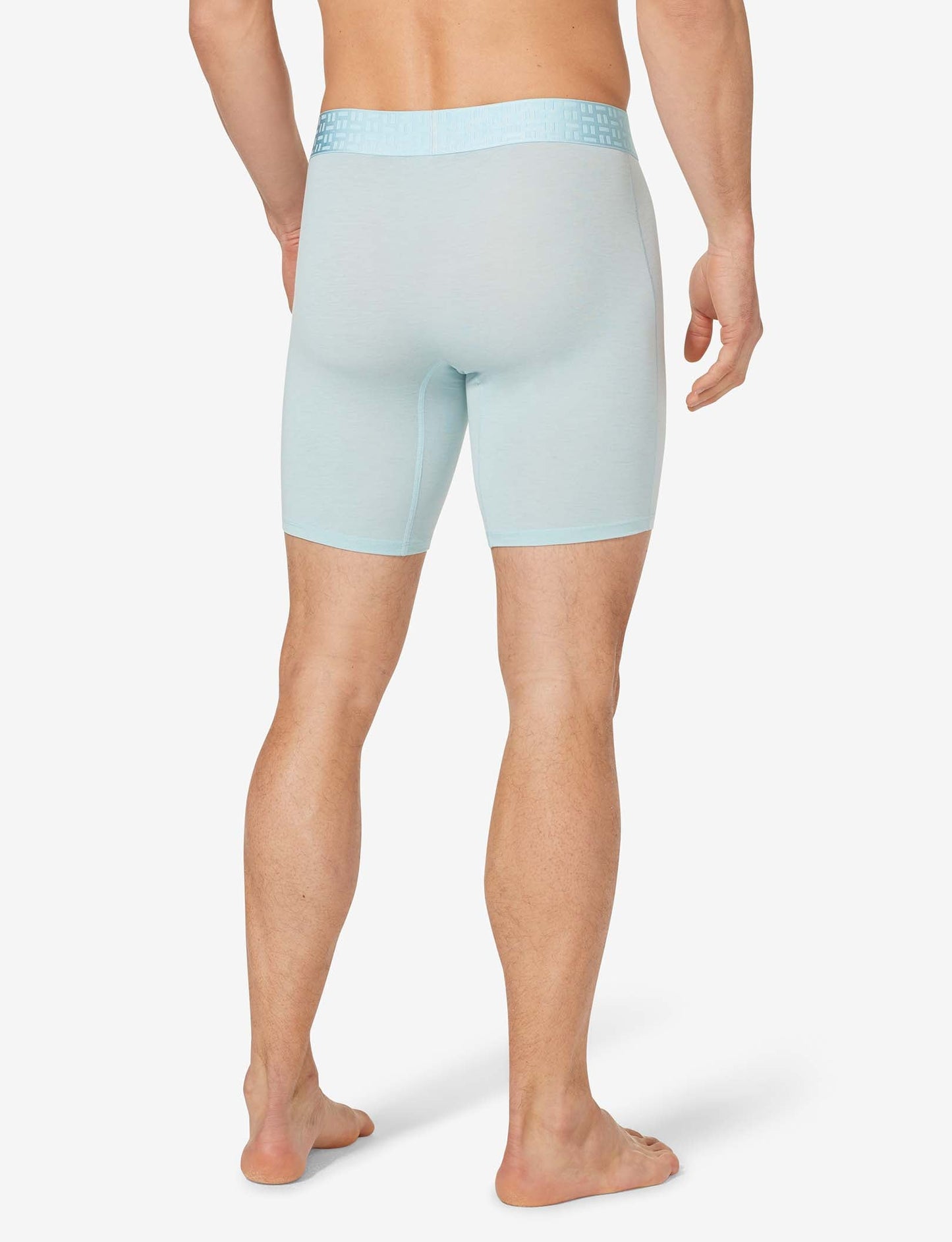 Apollo Boxer Brief 8"::Crystal Blue
