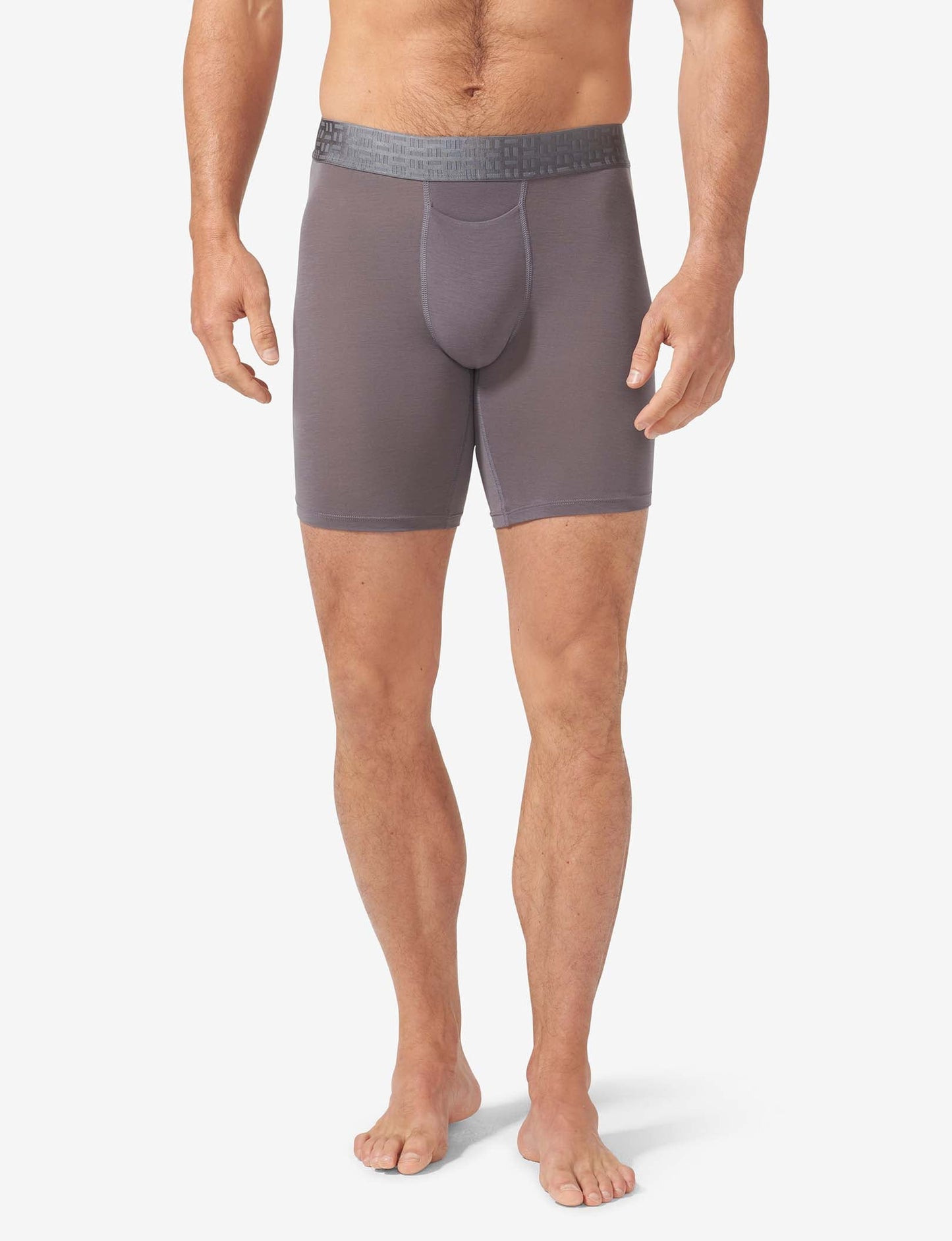 Apollo Boxer Brief 8" (3-Pack)::Black/Navy Blazer/Shade