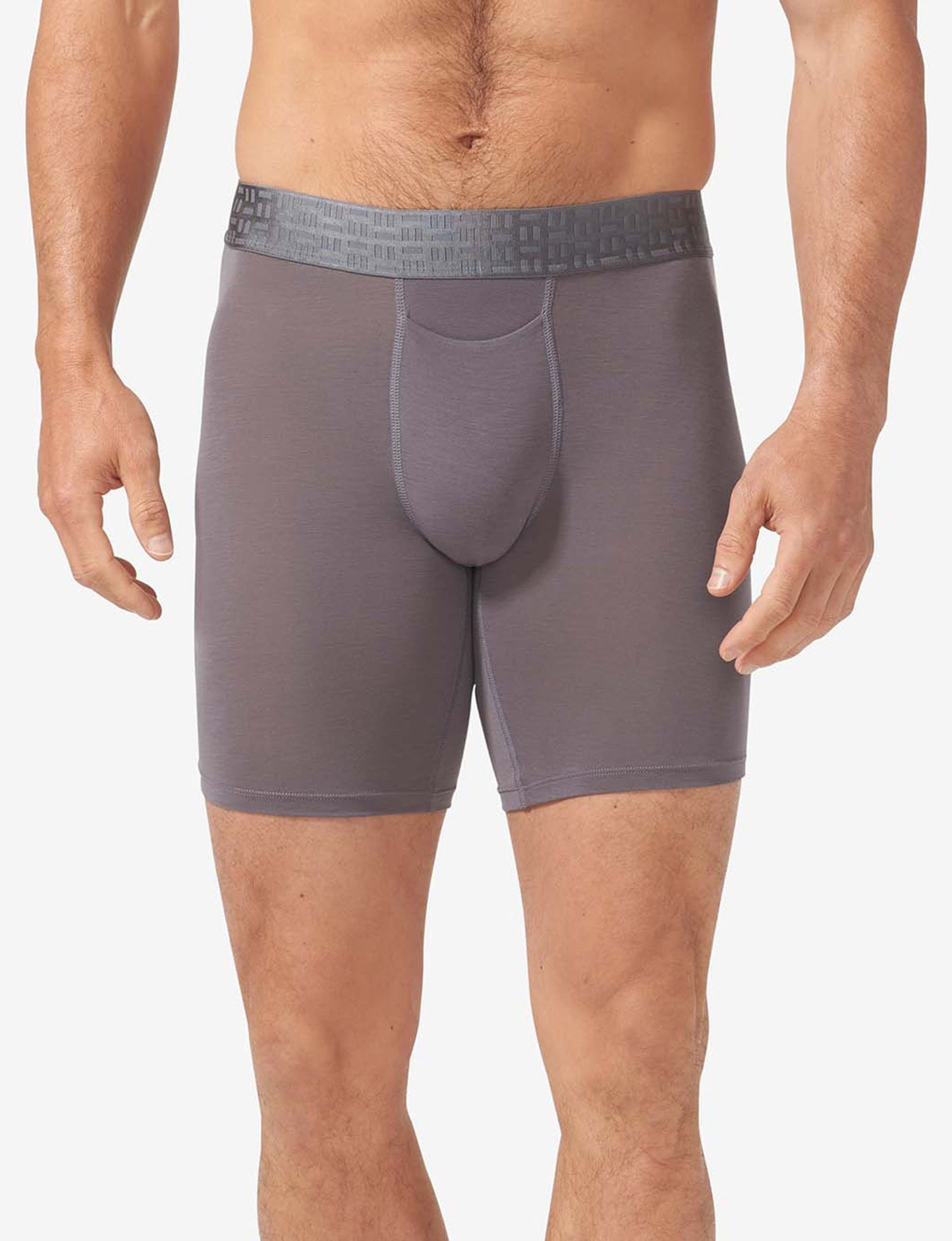 Apollo Boxer Brief 8" (3-Pack)::Black/Navy Blazer/Shade