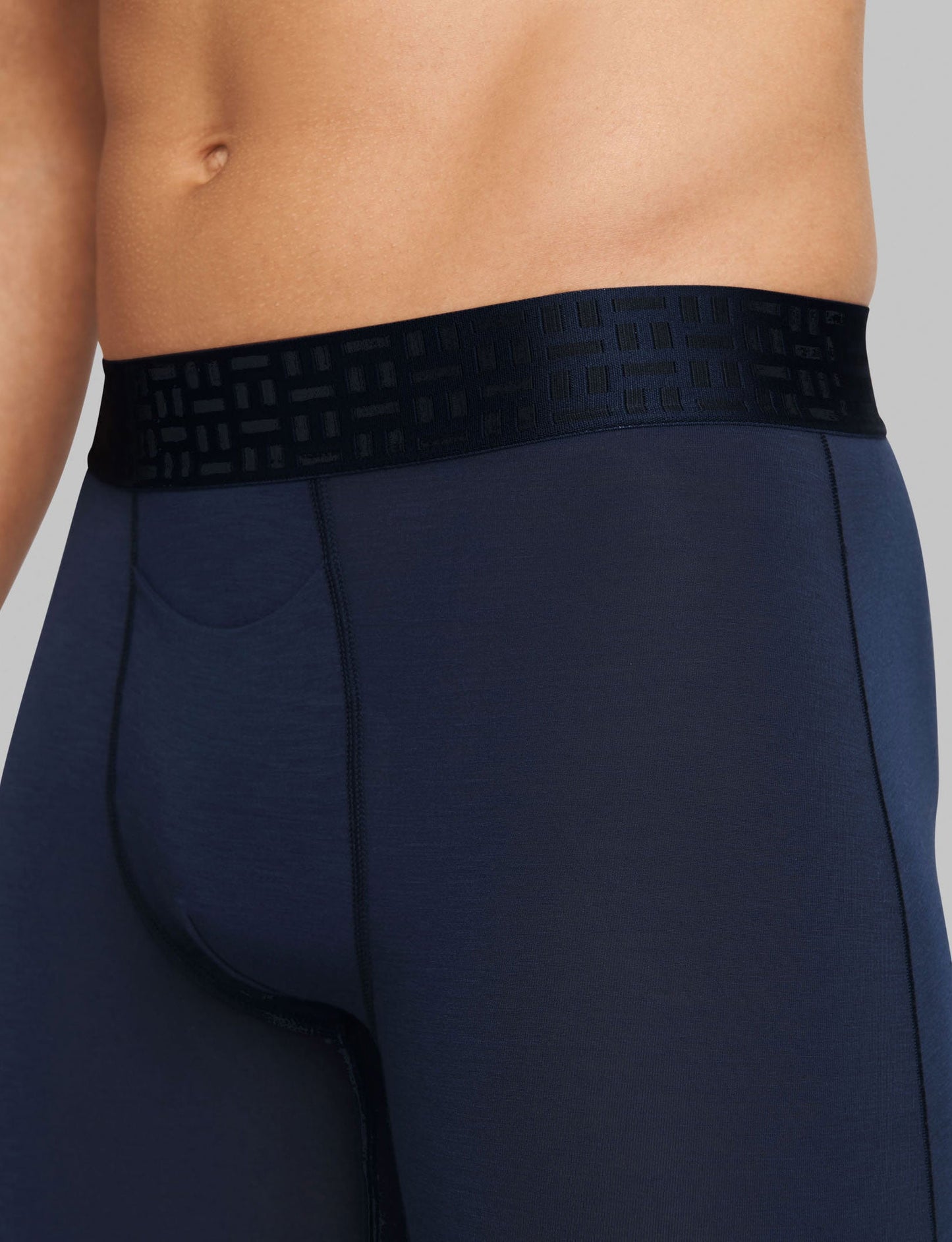 Apollo Boxer Brief 8"::Navy Blazer