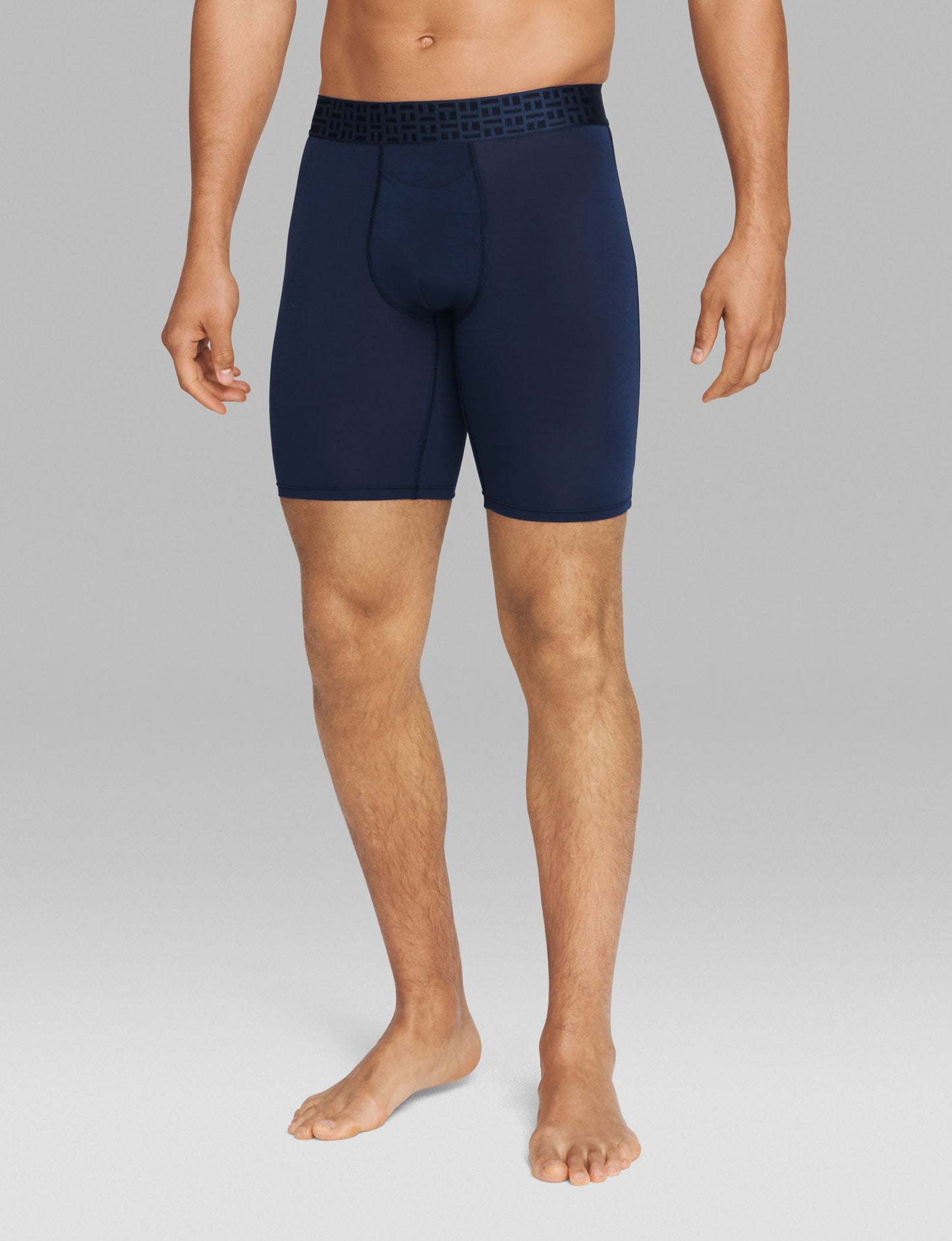 Apollo Boxer Brief 8"::Navy Blazer