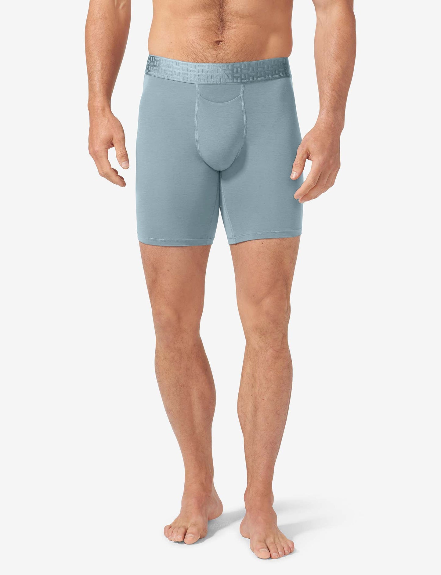 Apollo Boxer Brief 8"::Slate