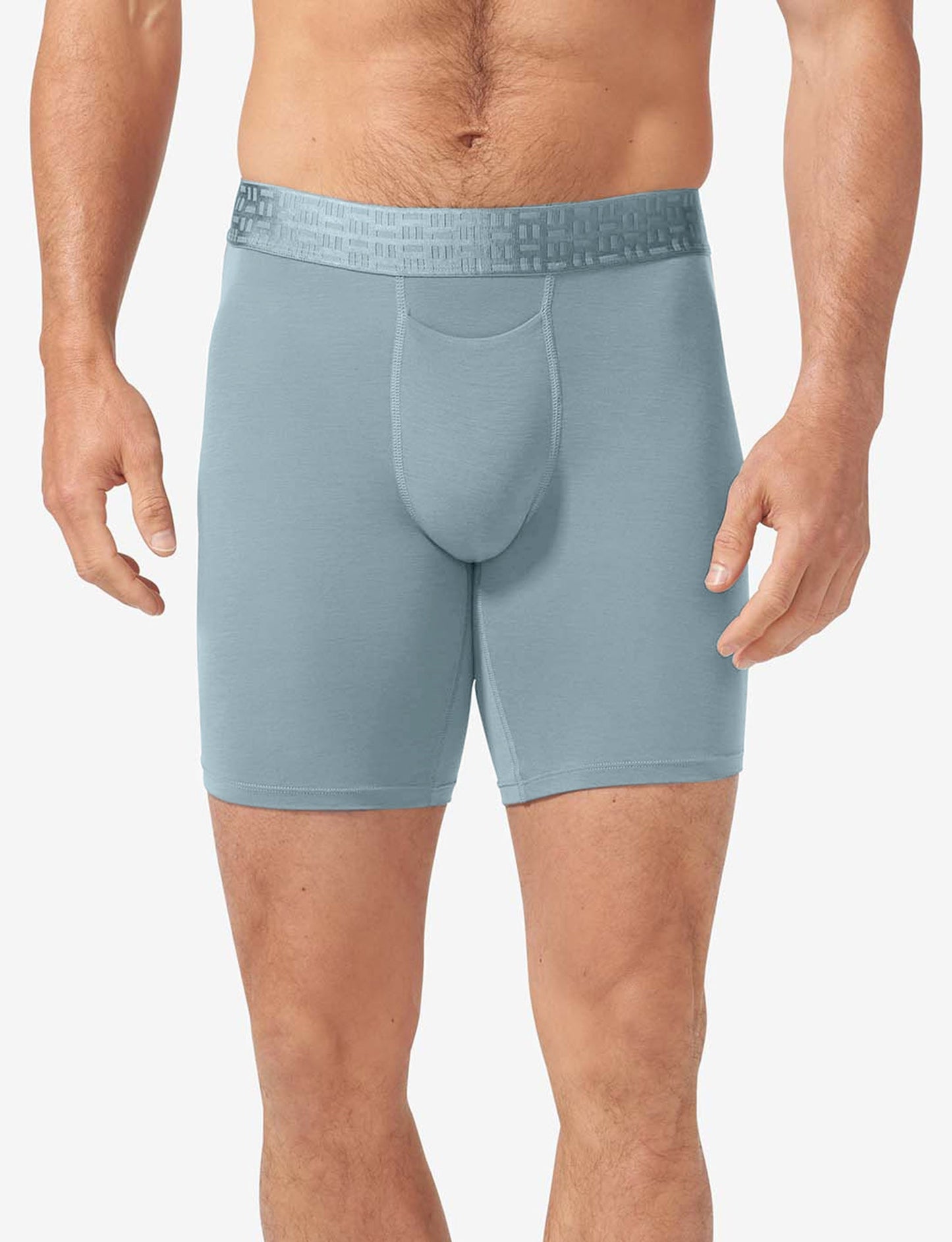 Apollo Boxer Brief 8"::Slate
