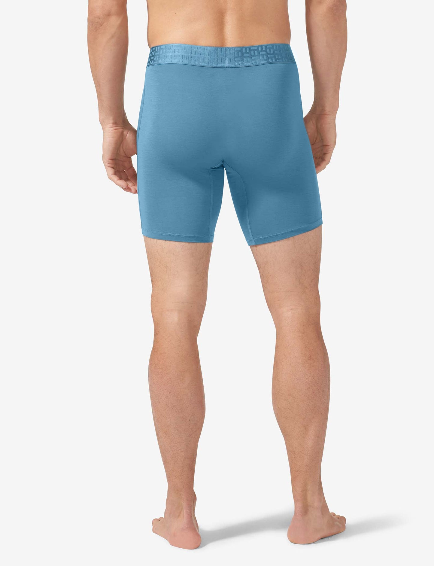 Apollo Boxer Brief 8"::Azure Blue
