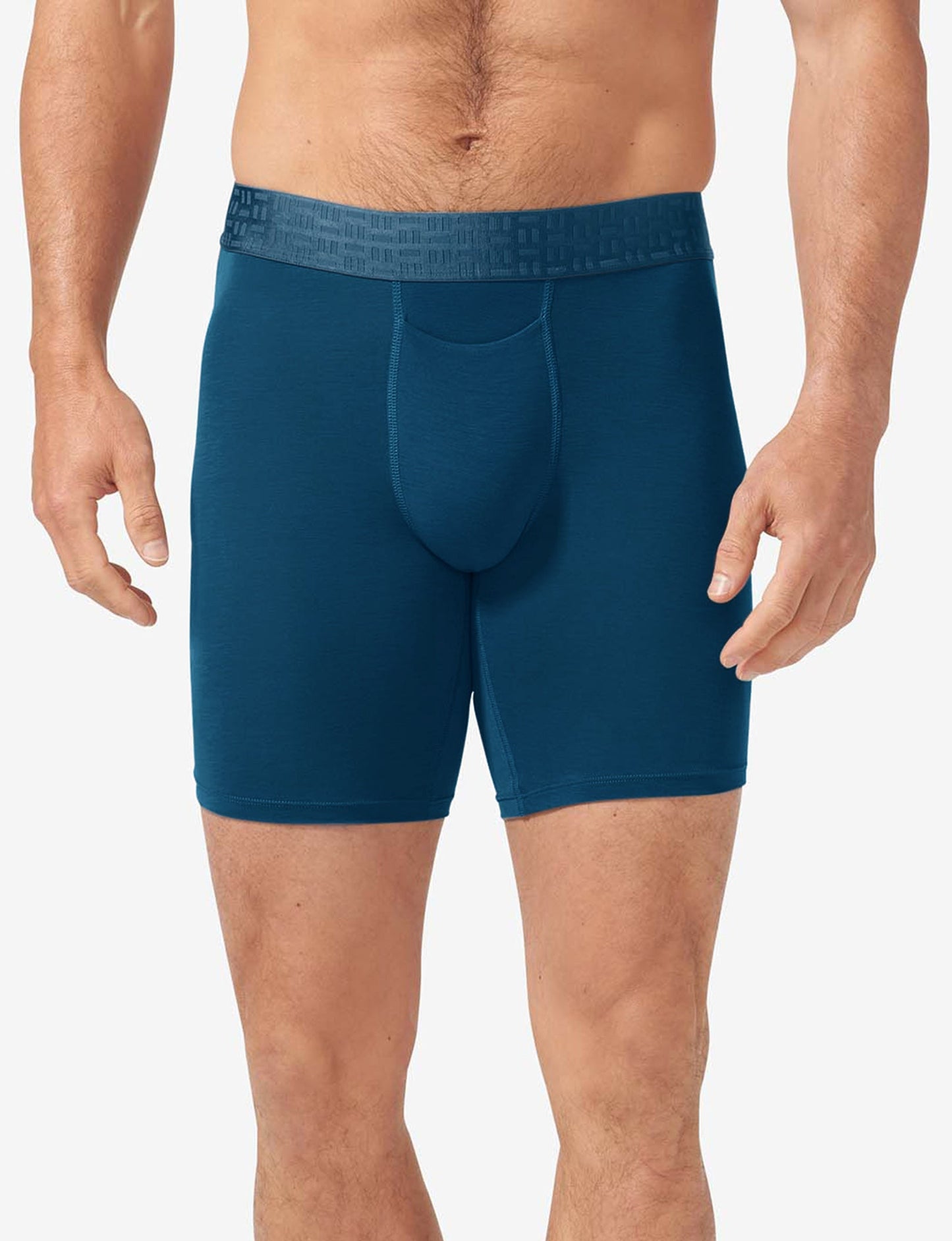 Apollo Boxer Brief 8"::Gibraltar Sea