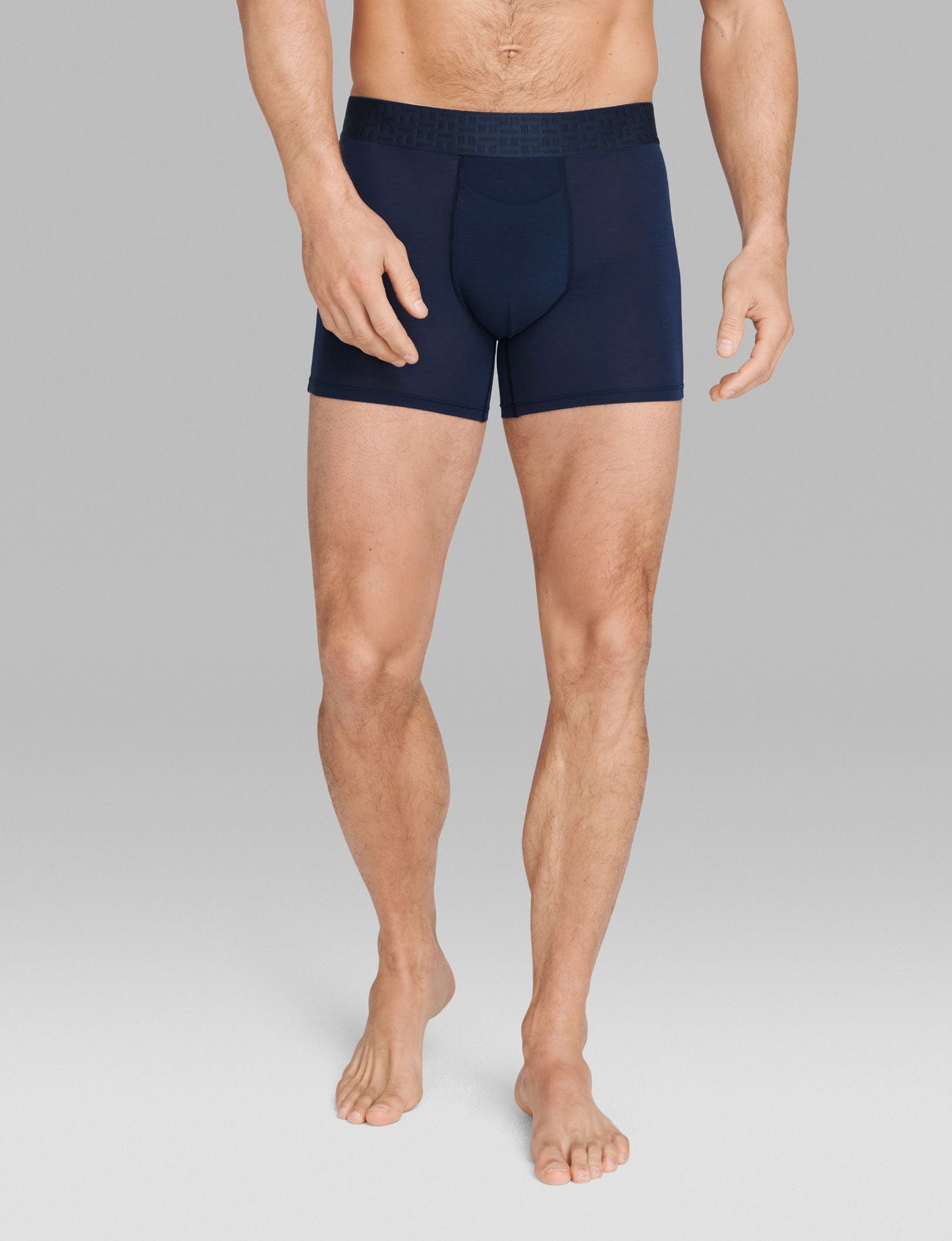 Apollo Trunk 4" (3-Pack)::Black/Navy Blazer/Shade