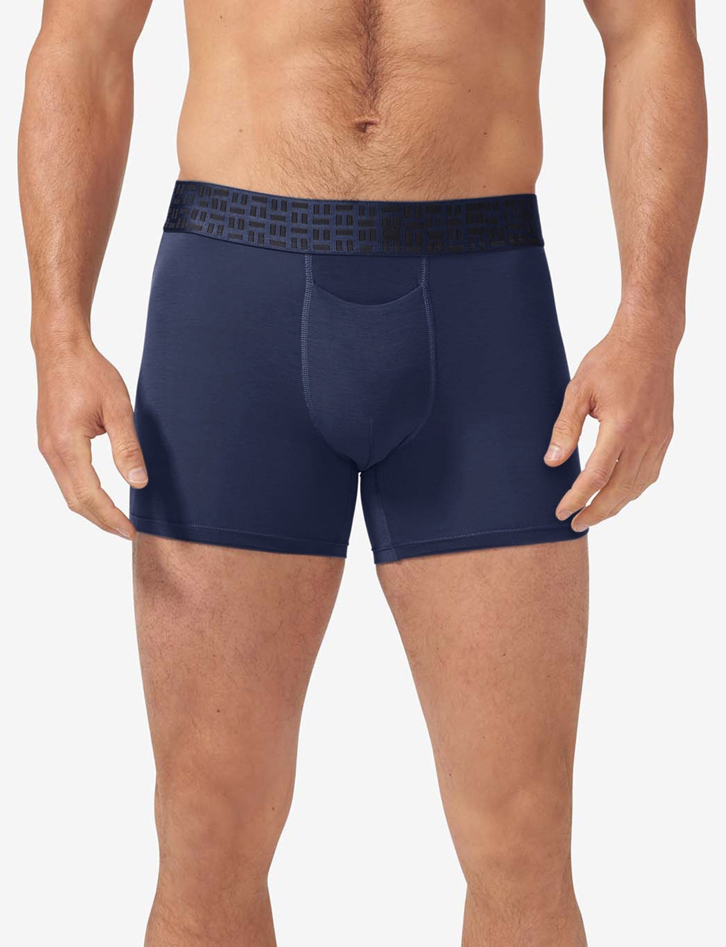 Premium Trunk 4" (3-Pack)::Black/Navy Blazer
