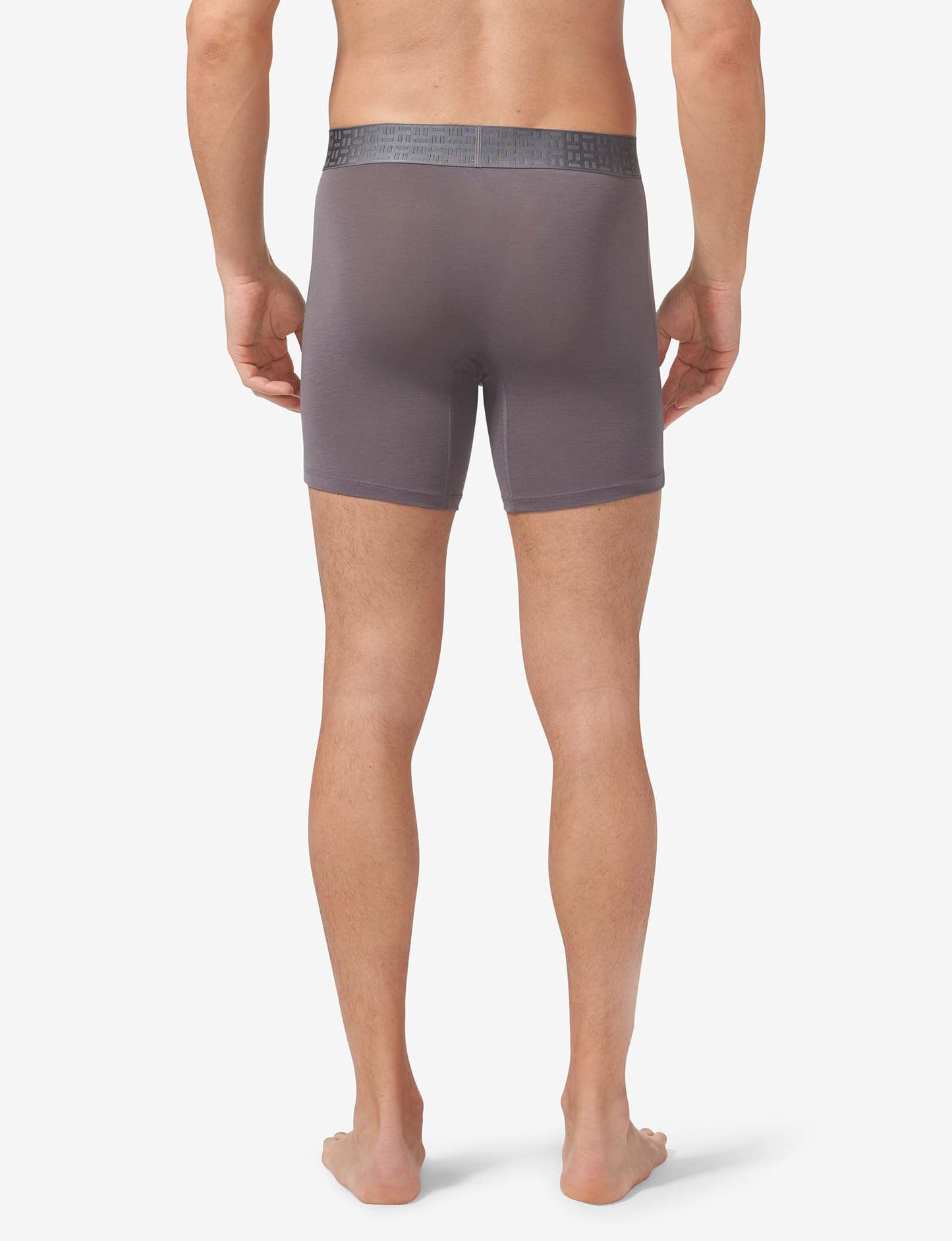 Apollo Mid-Length Boxer Brief 6" (3-Pack)::Black/Navy Blazer/Shade