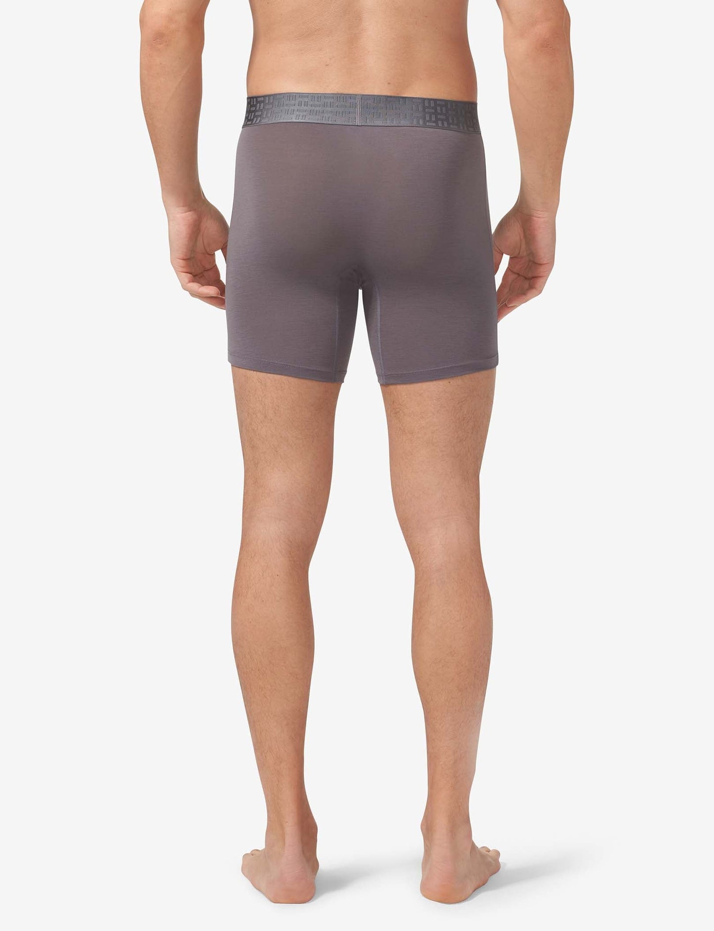 Apollo Mid-Length Boxer Brief 6" (3-Pack)::Black/Navy Blazer/Shade
