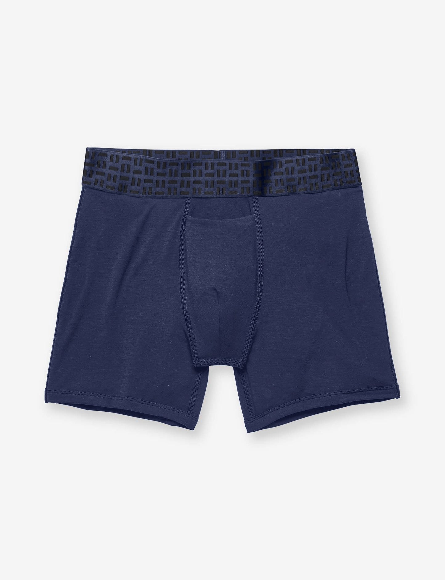 Apollo Mid-Length Boxer Brief 6"::Navy Blazer