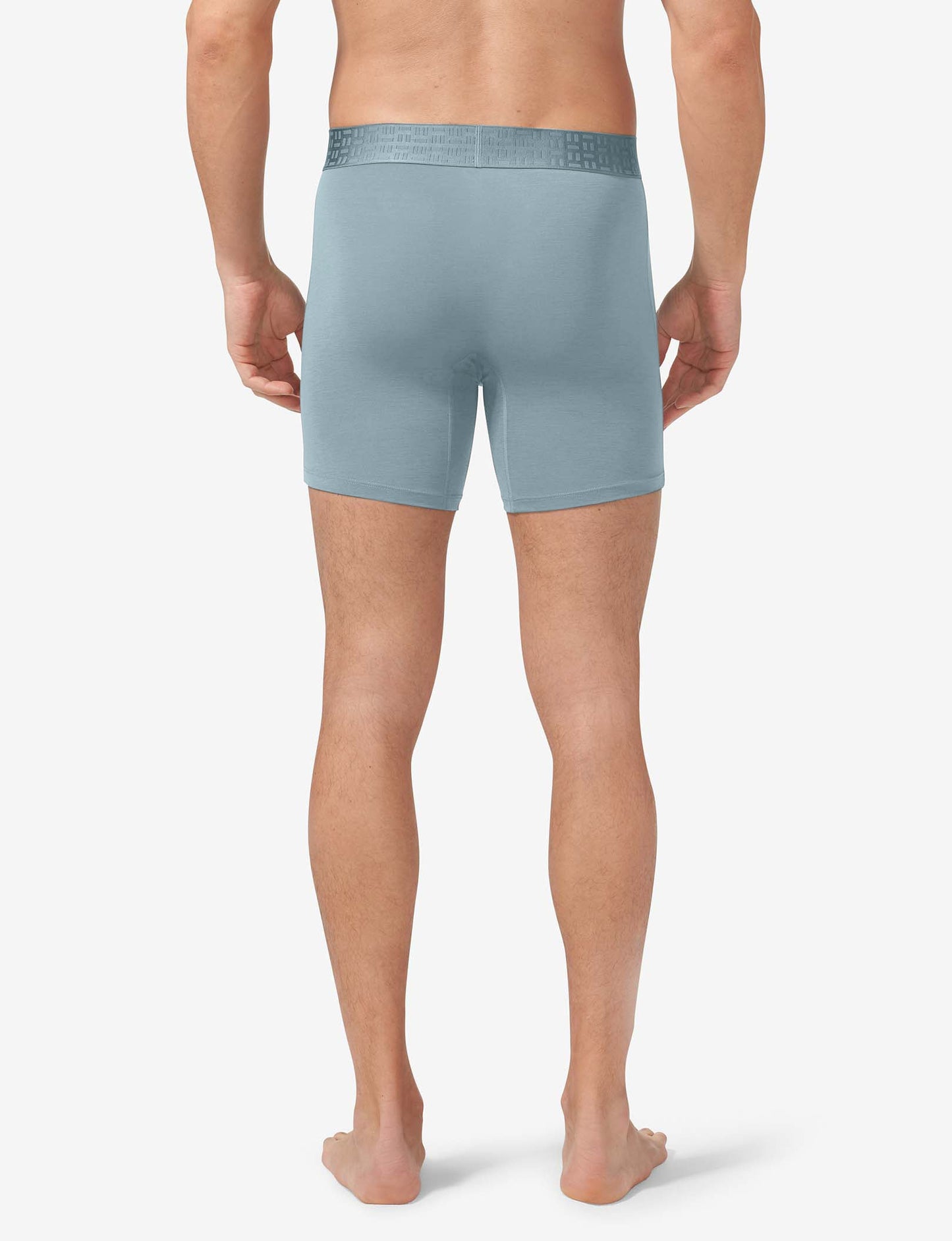 Apollo Mid-Length Boxer Brief 6"::Slate