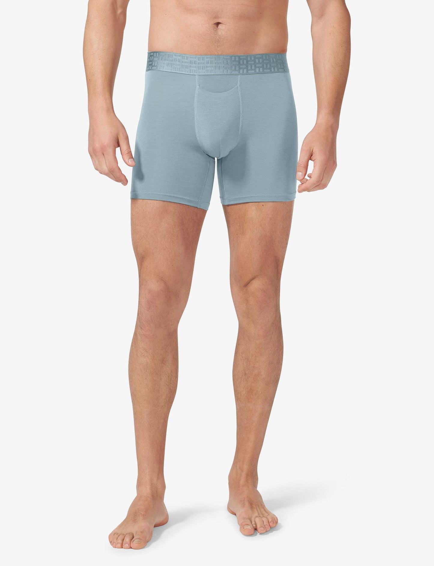 Apollo Mid-Length Boxer Brief 6"::Slate