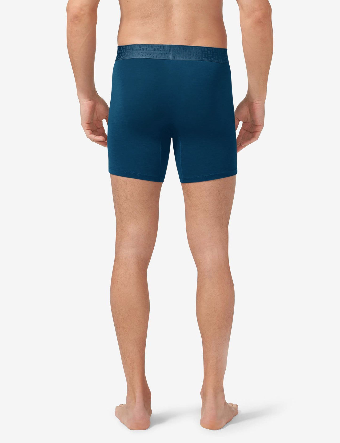 Apollo Mid-Length Boxer Brief 6"::Gibraltar Sea
