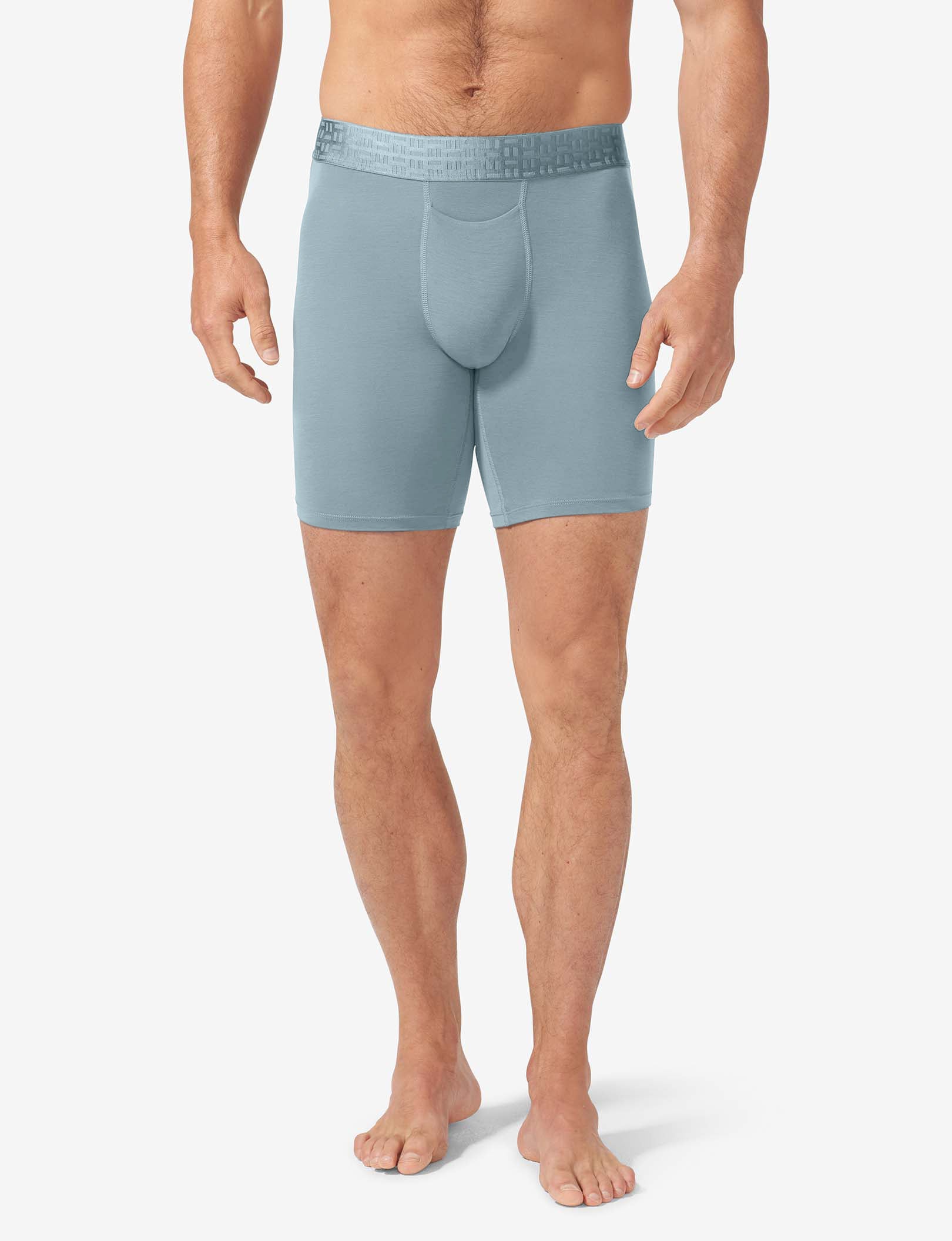 Apollo Boxer Brief 8"::Slate