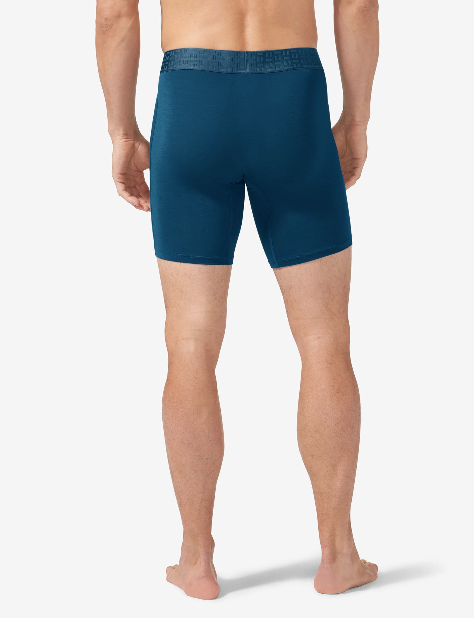 Apollo Boxer Brief 8"::Gibraltar Sea