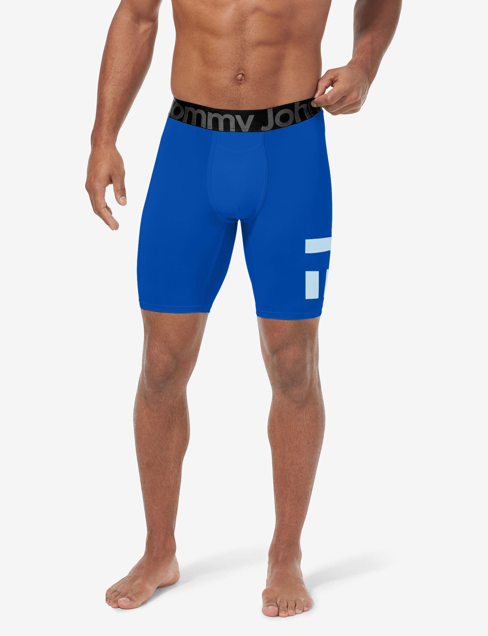 360 Sport Boxer Brief 8" (3-Pack)::Black/Surf The Web