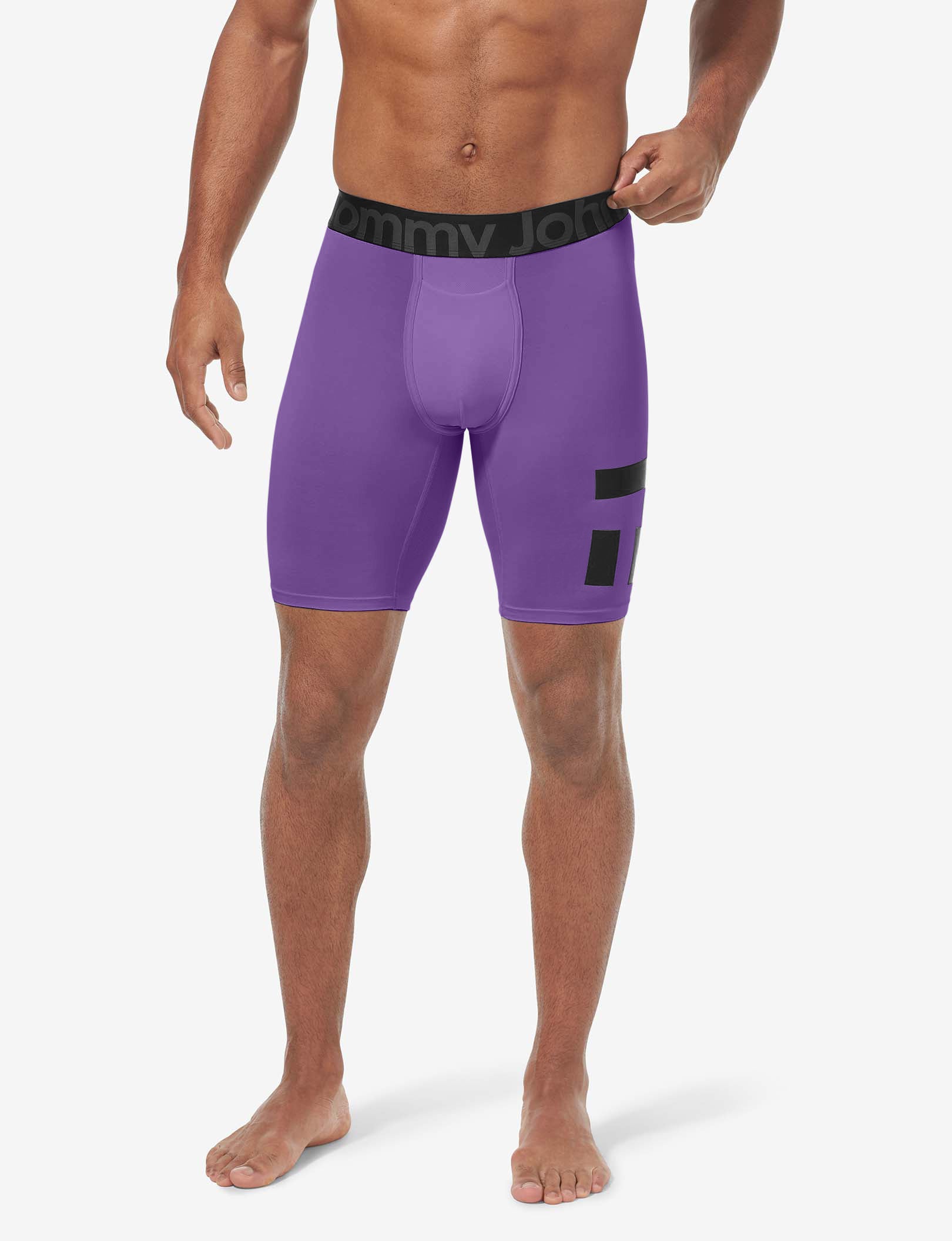 360 Sport Boxer Brief 8"::Deep Lavender
