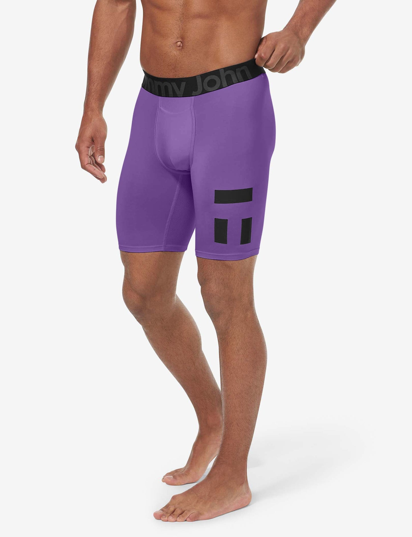360 Sport Boxer Brief 8"::Deep Lavender