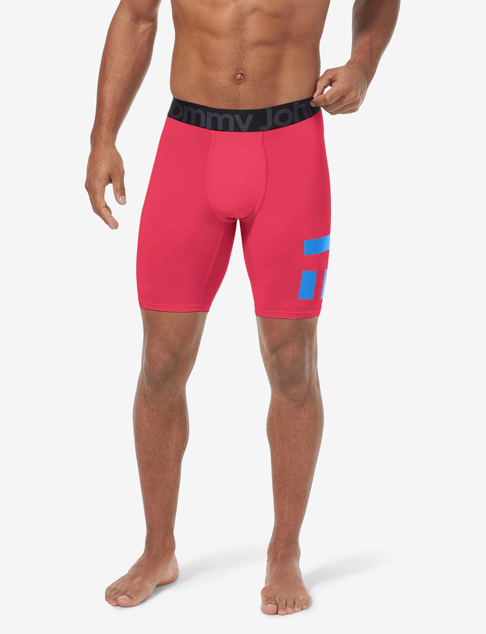 360 Sport Boxer Brief 8"::Teaberry
