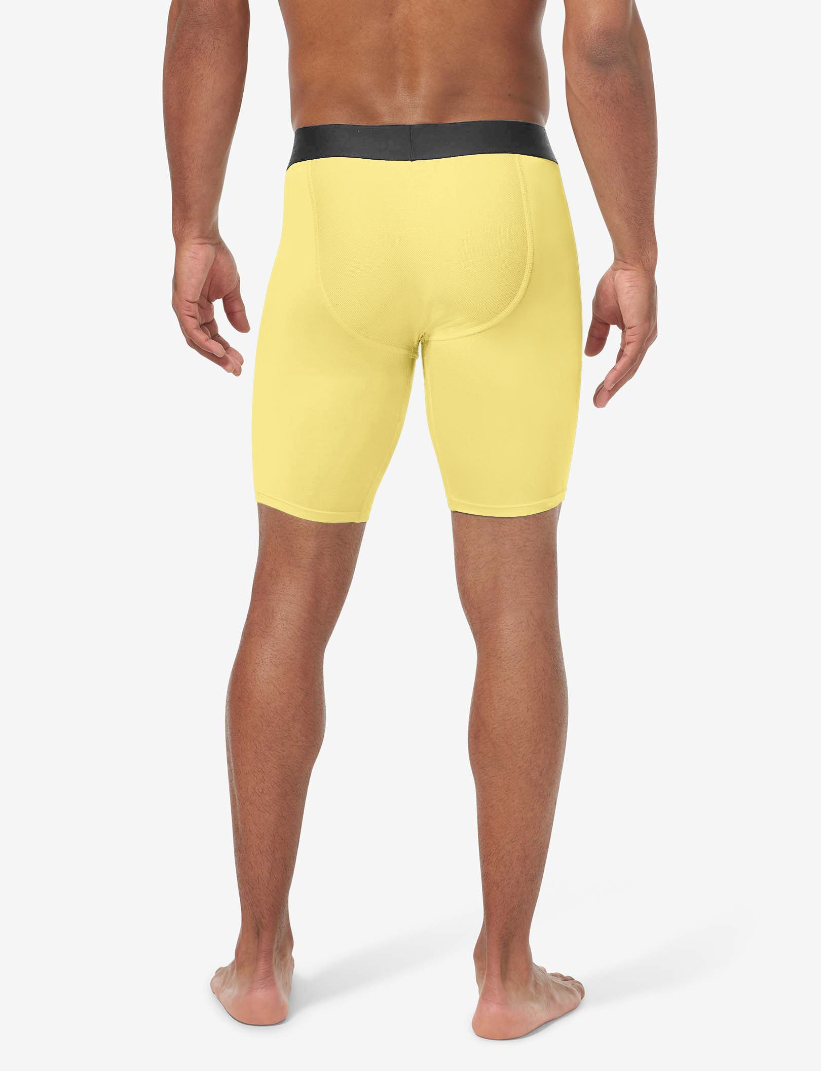 360 Sport Boxer Brief 8"::Vibrant Yellow