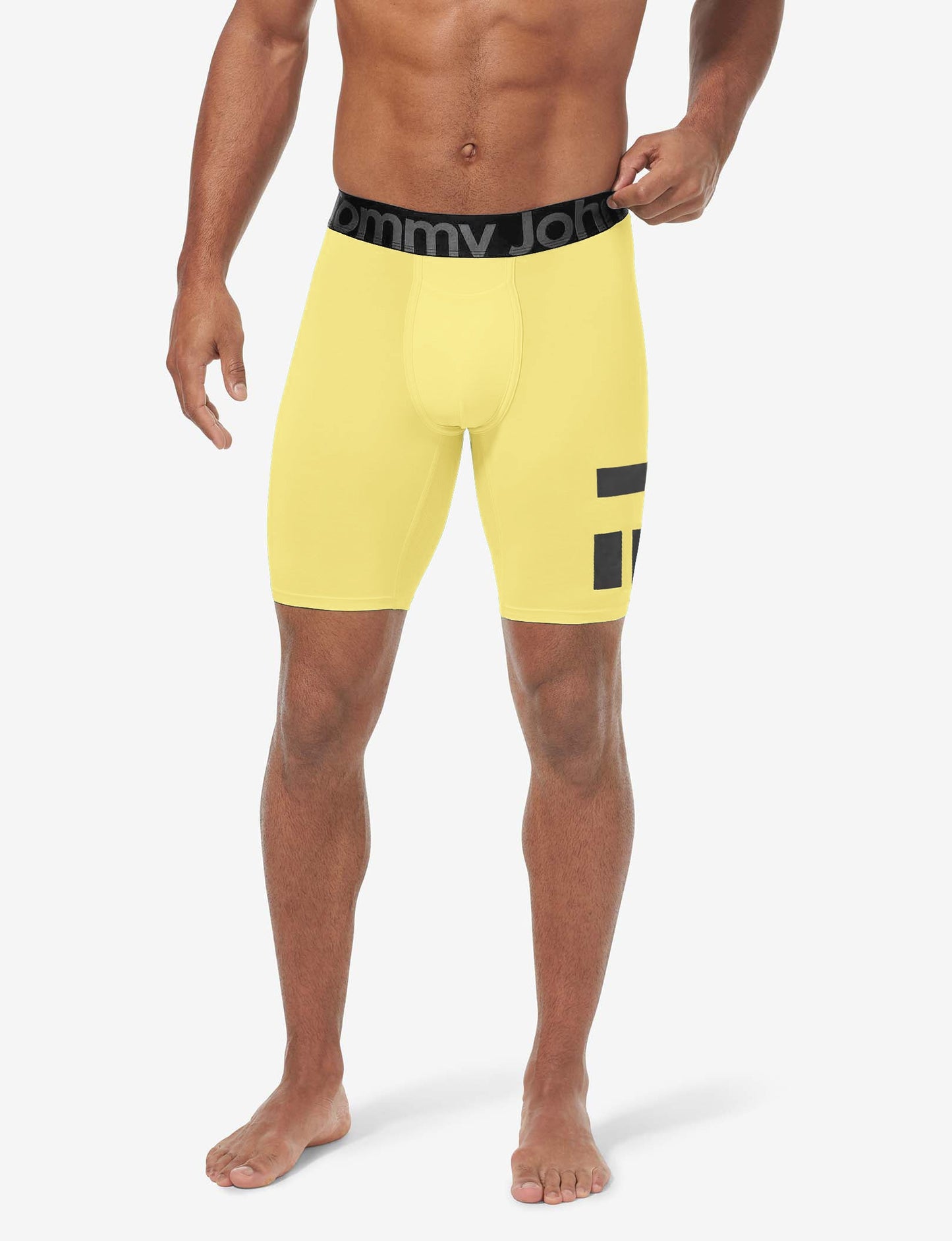 360 Sport Boxer Brief 8"::Vibrant Yellow