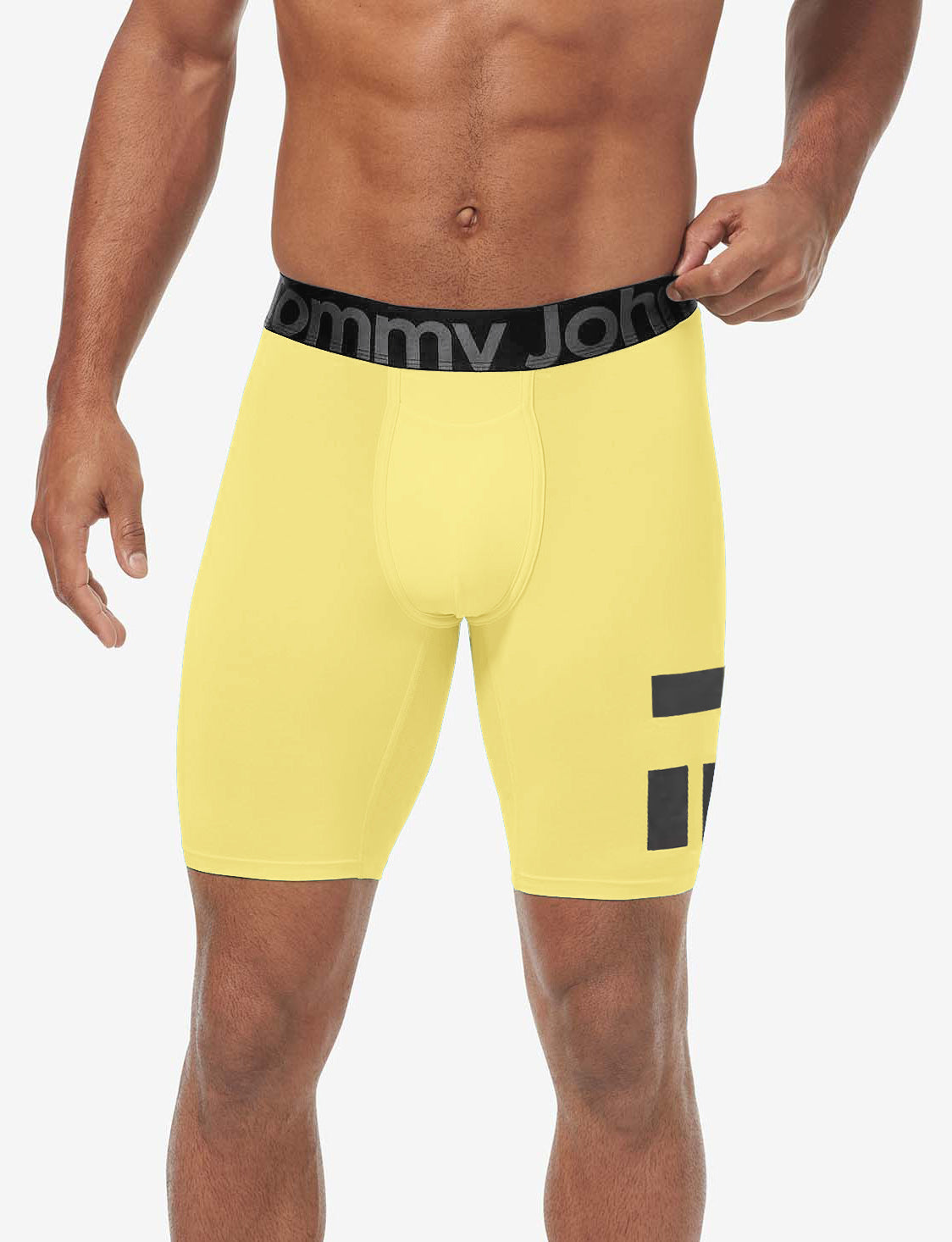 360 Sport Boxer Brief 8"::Vibrant Yellow