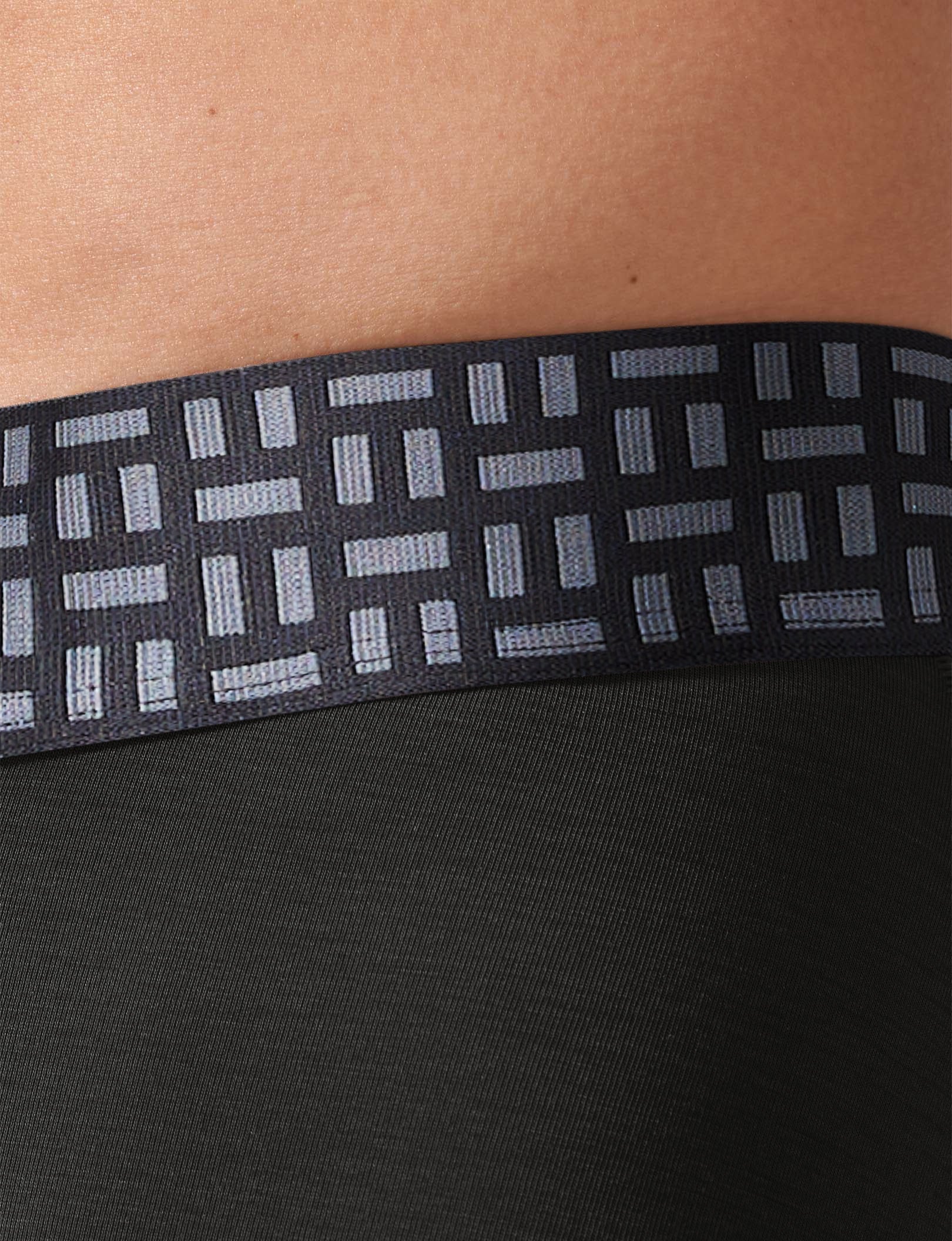 Apollo Mid-Length Boxer Brief 6"::Black