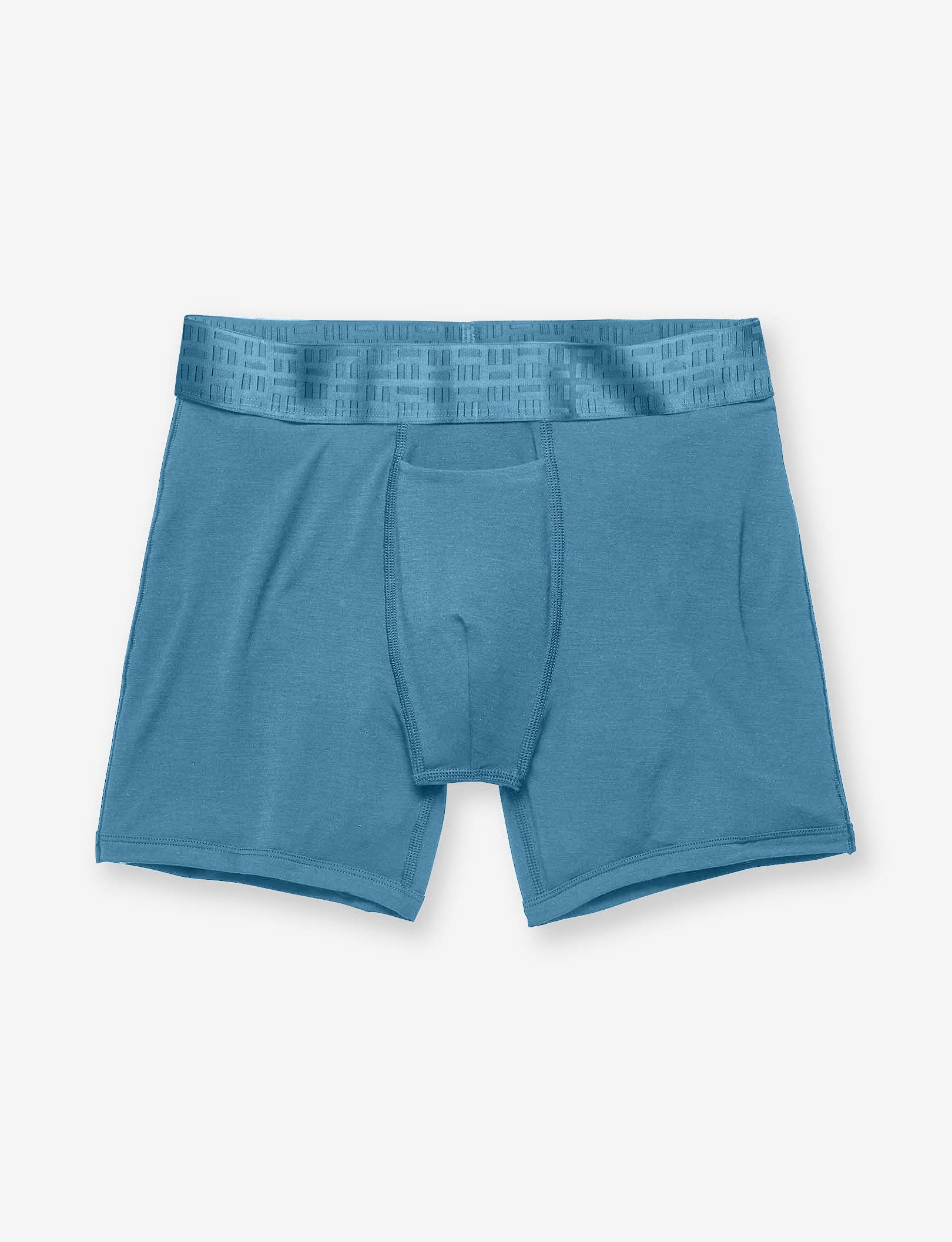 Apollo Mid-Length Boxer Brief 6"::Azure Blue