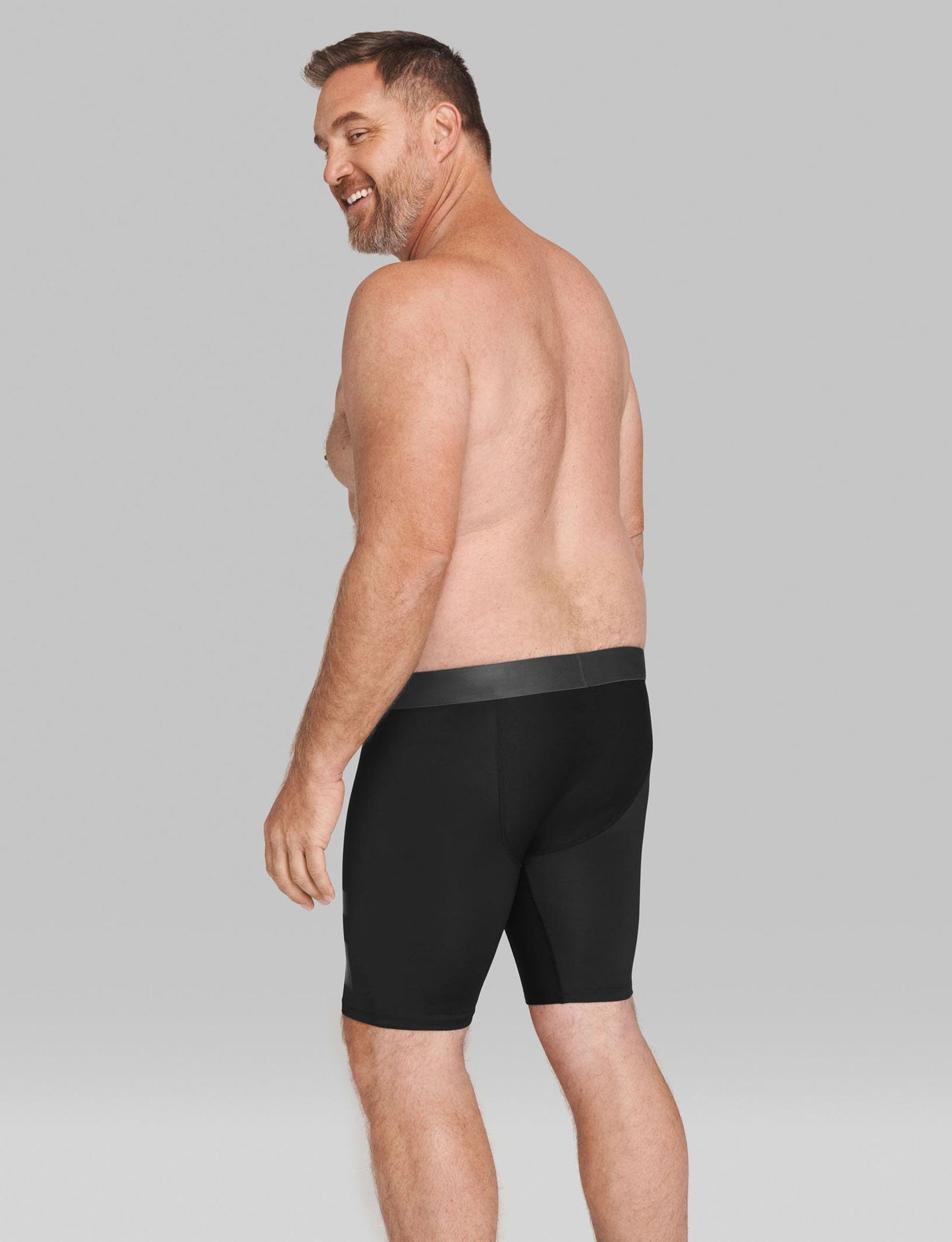 360 Sport Boxer Brief 8"::Black