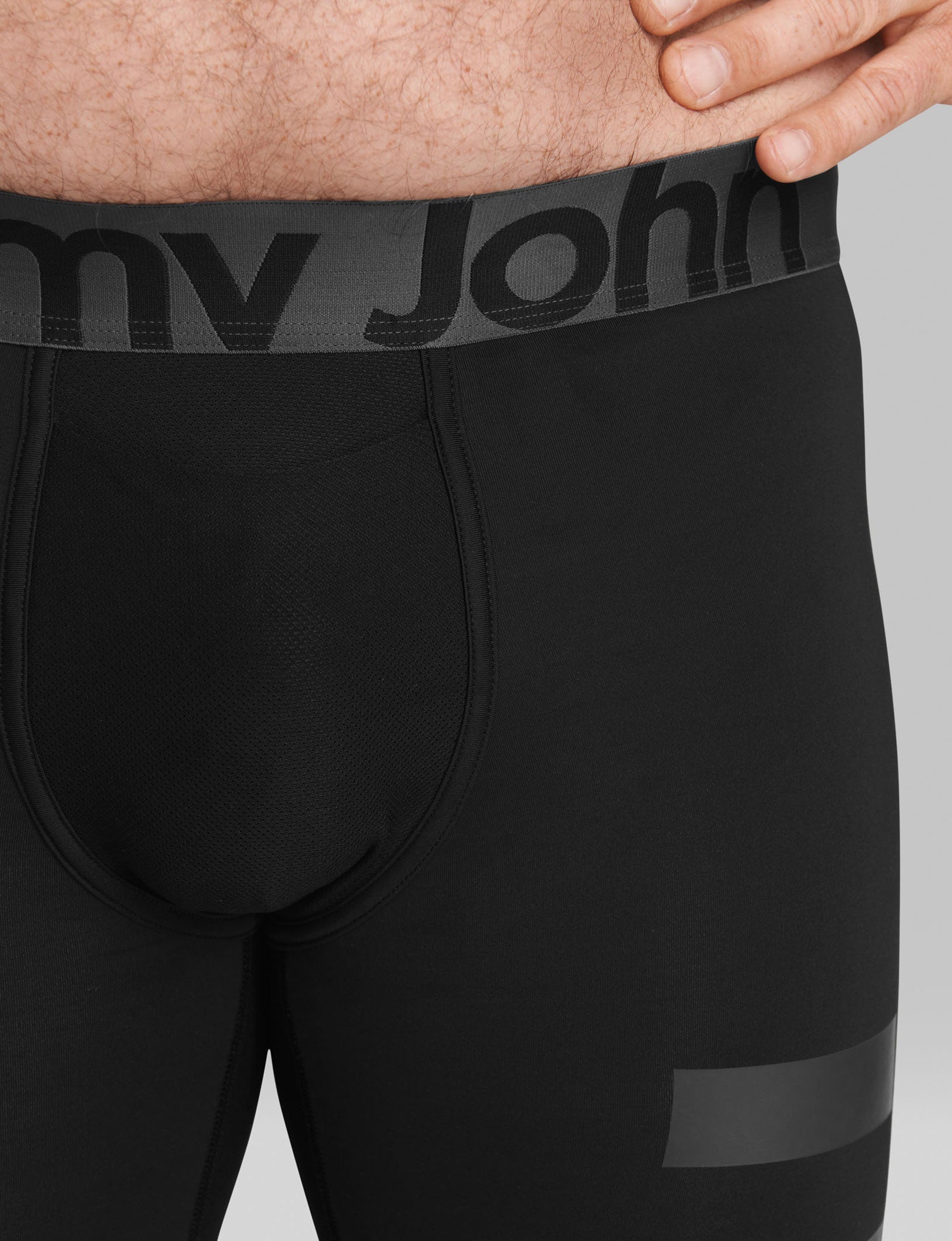360 Sport Boxer Brief 8"::Black