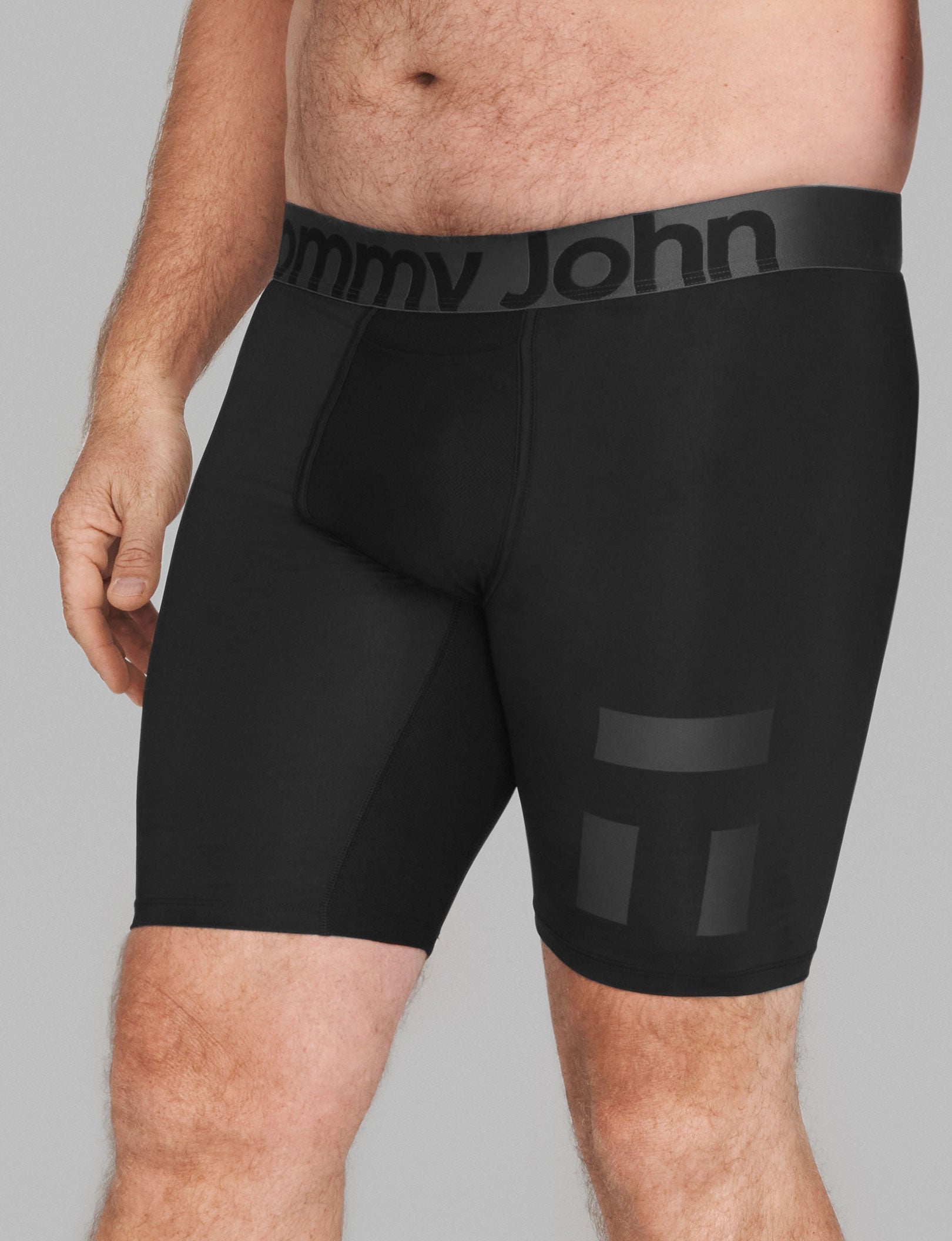 360 Sport Boxer Brief 8"::Black