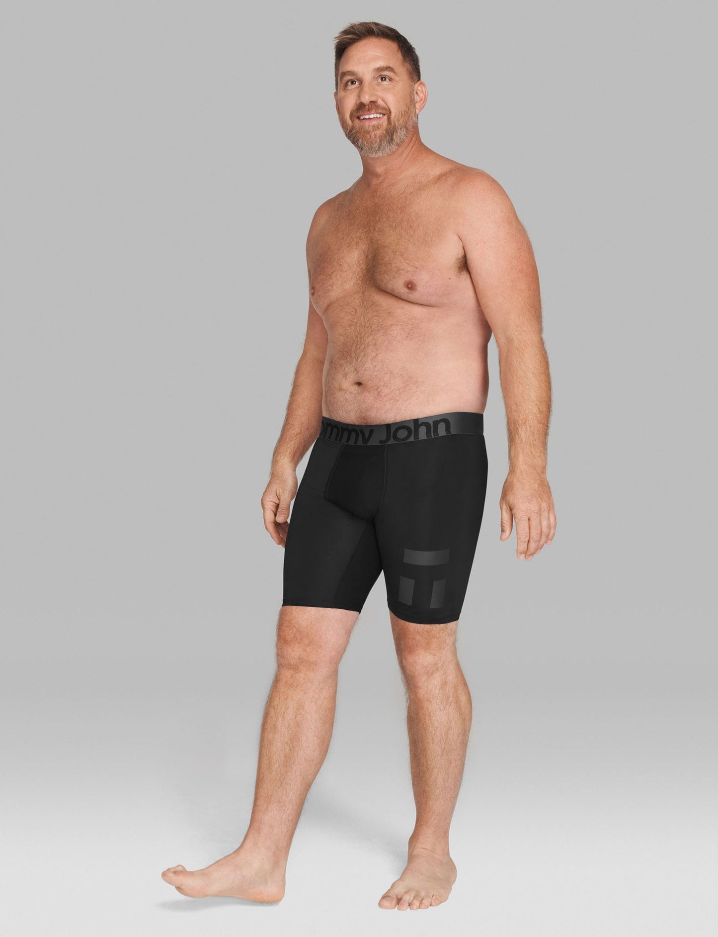 360 Sport Boxer Brief 8"::Black