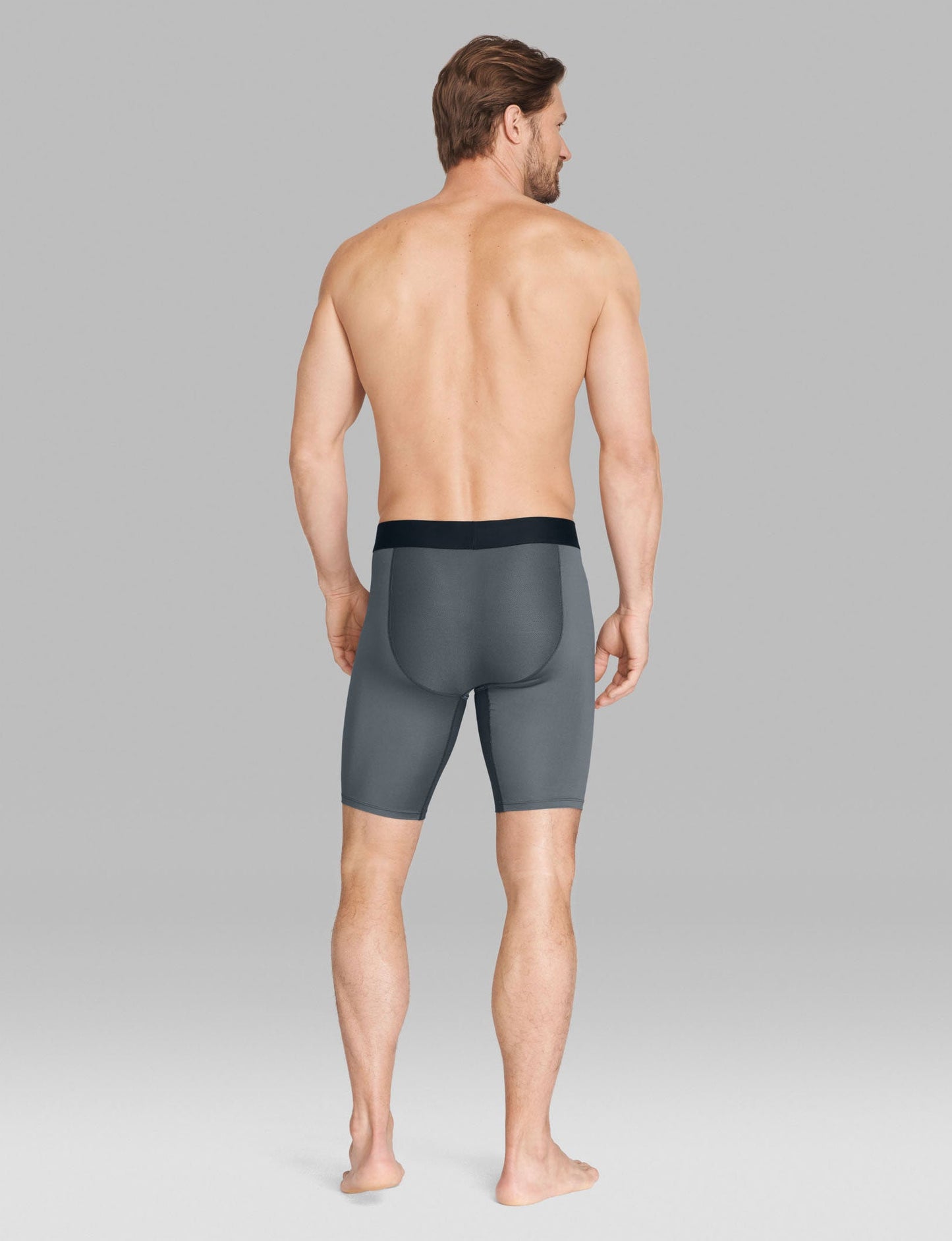360 Sport Boxer Brief 8"::Turbulence