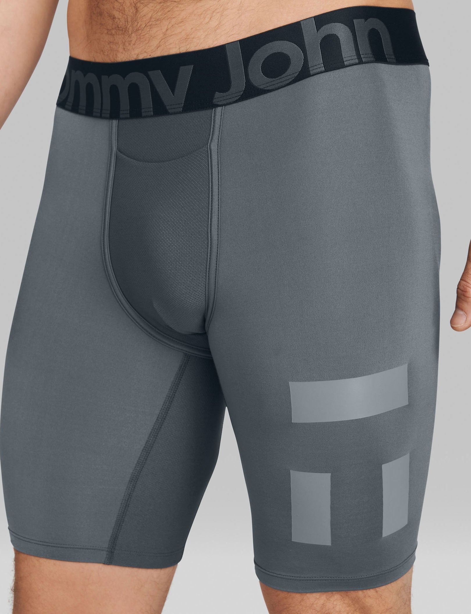 360 Sport Boxer Brief 8"::Turbulence