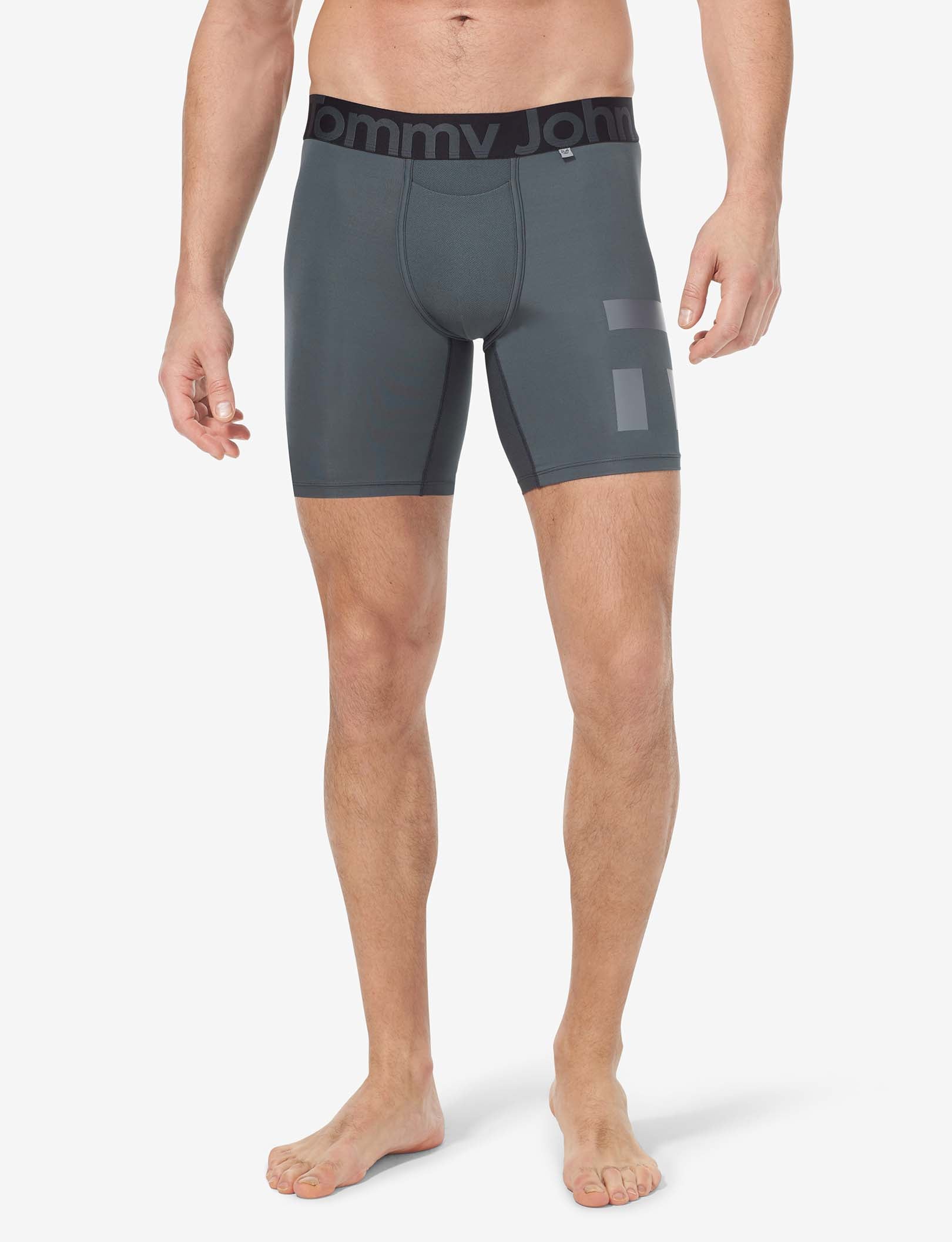 360 Sport Hammock Pouch™ Mid-Length Boxer Brief (3-Pack)::Dress Blues/Turbulence/Black