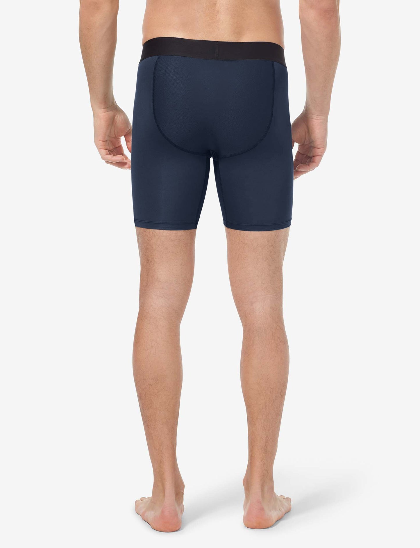 360 Sport Hammock Pouch™ Mid-Length Boxer Brief (3-Pack)::Dress Blues/Turbulence/Black