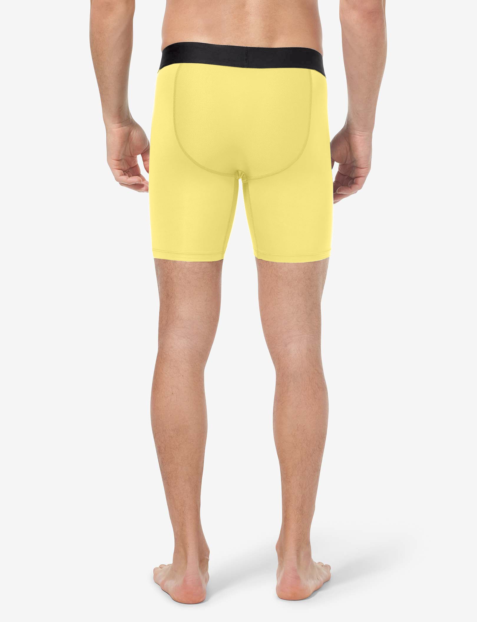 360 Sport Hammock Pouch™ Mid-Length Boxer Brief 6"::Vibrant Yellow