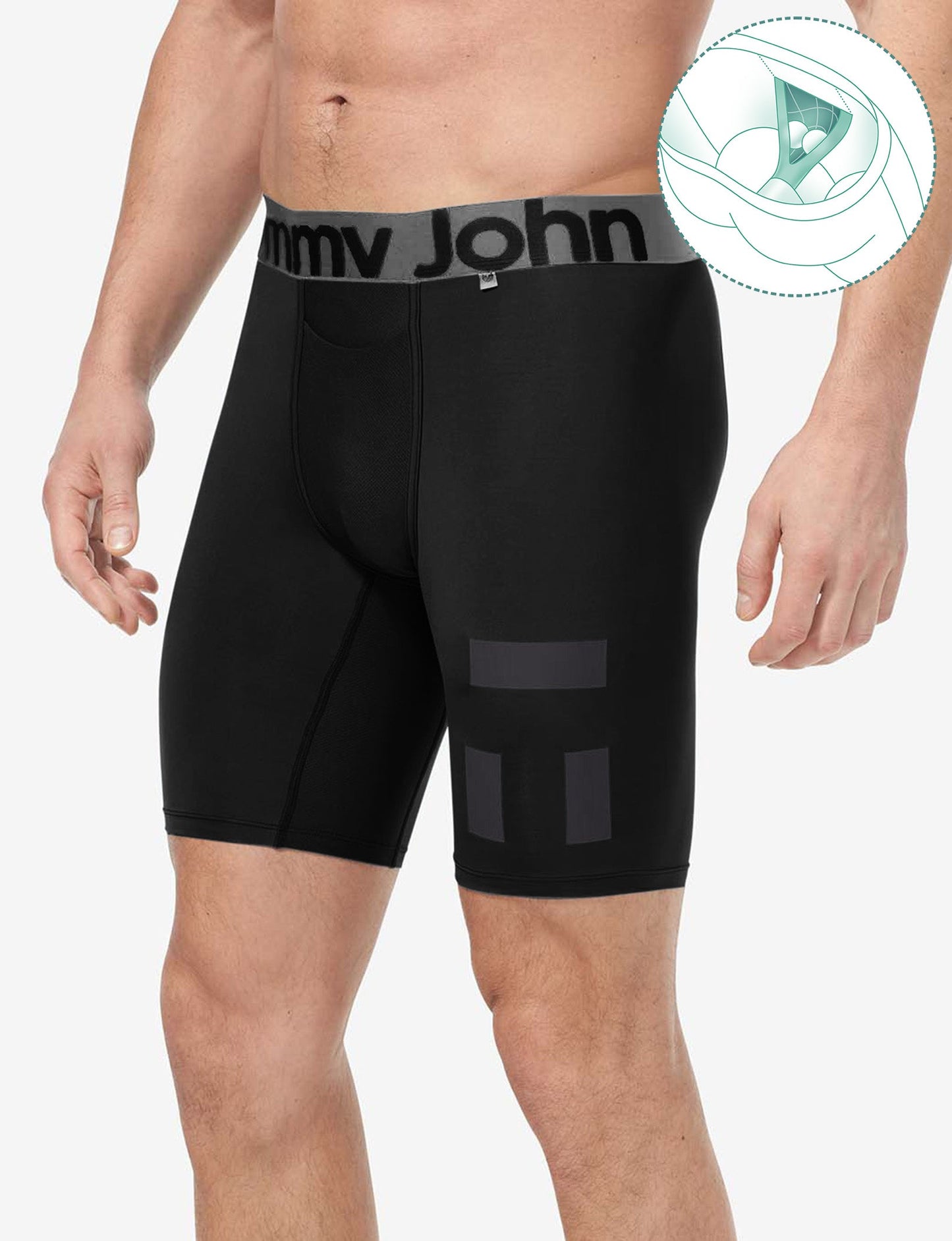 360 Sport Hammock Pouch™ Boxer Brief 8" (3-Pack)