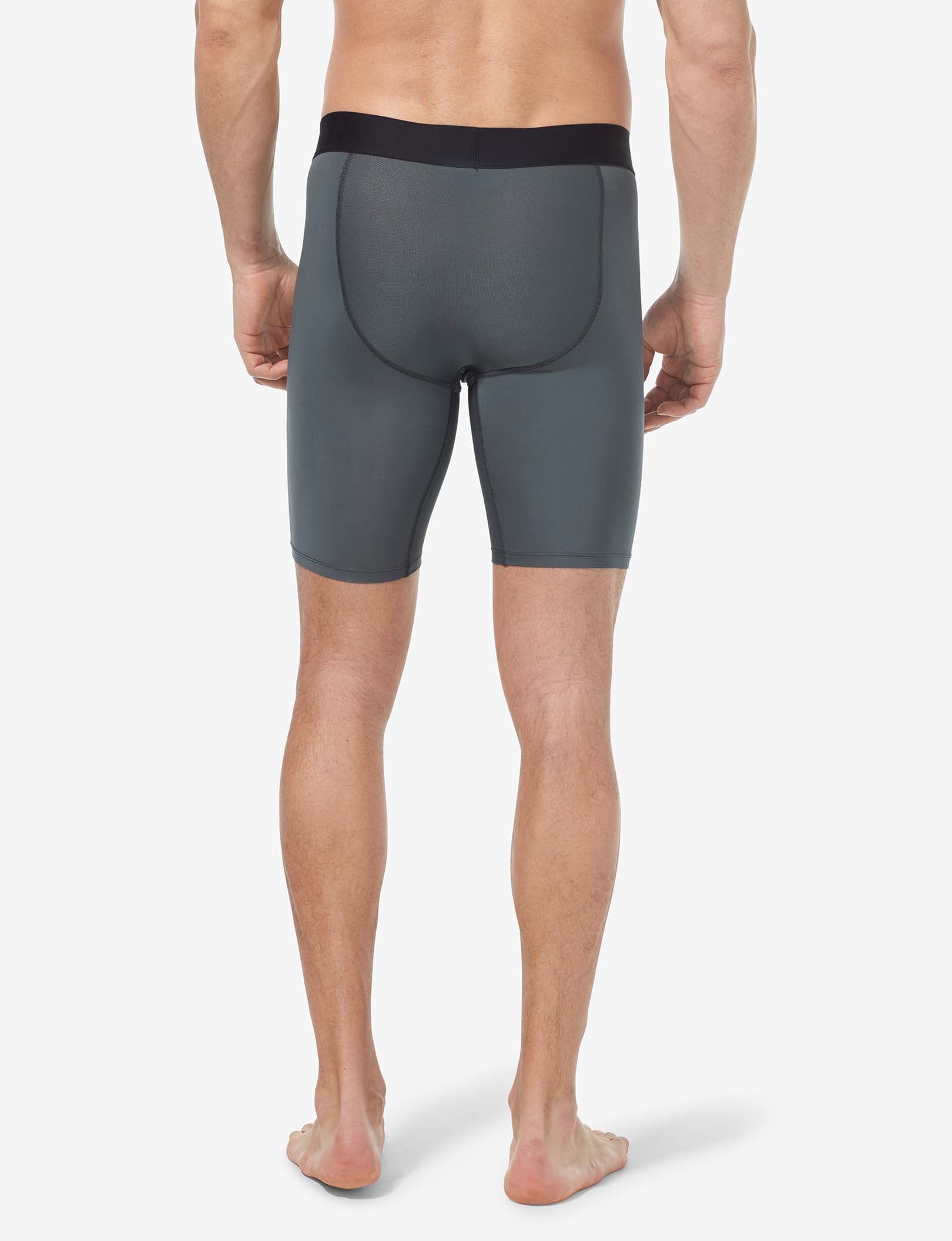 360 Sport Hammock Pouch 8" Boxer Brief (3-Pack)::Dress Blues/Turbulence/Black
