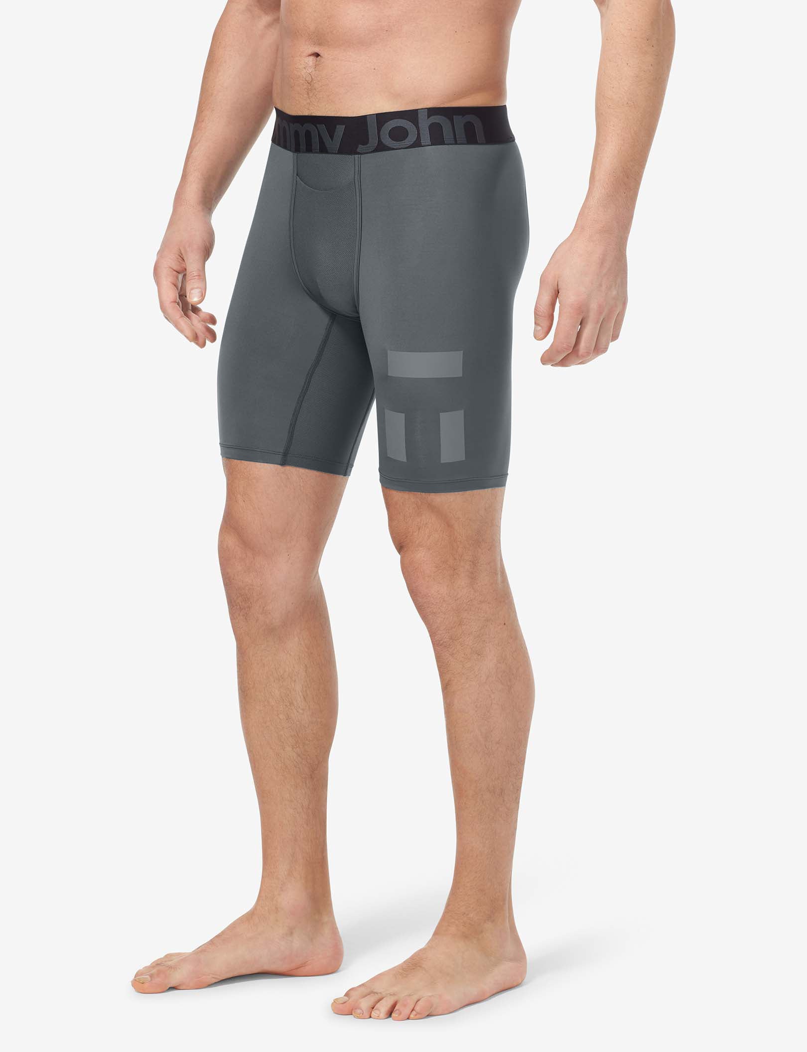 360 Sport Boxer Brief 8"::Turbulence