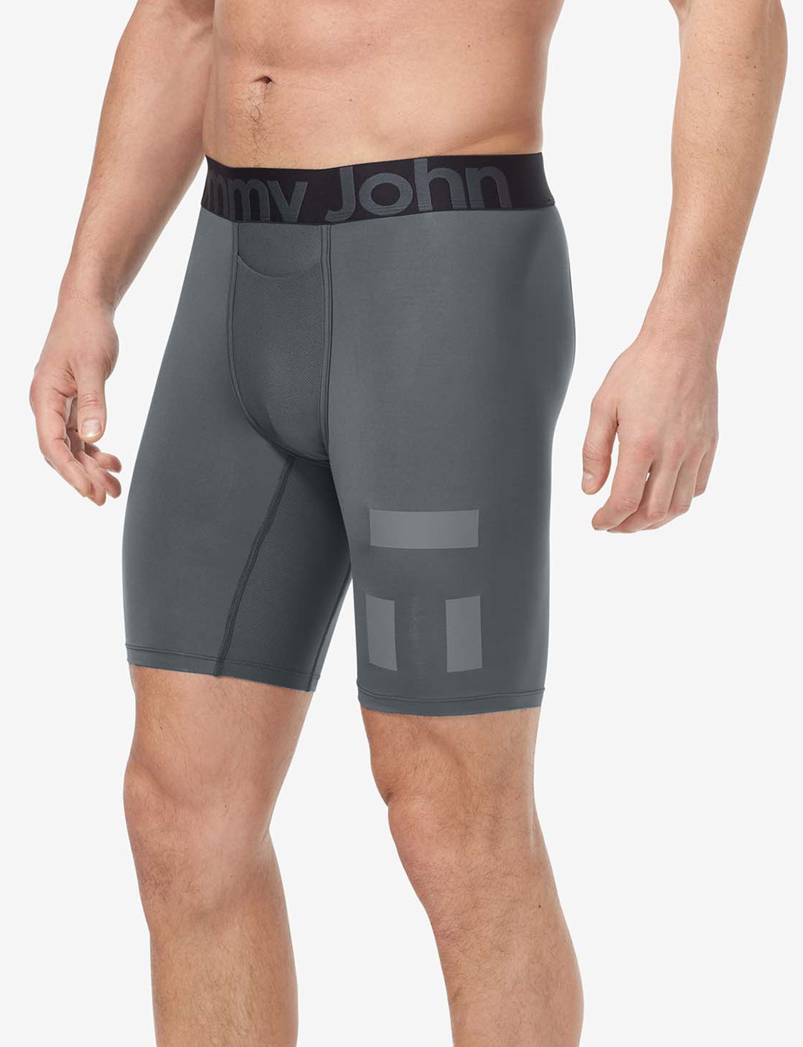 360 Sport Boxer Brief 8"::Turbulence