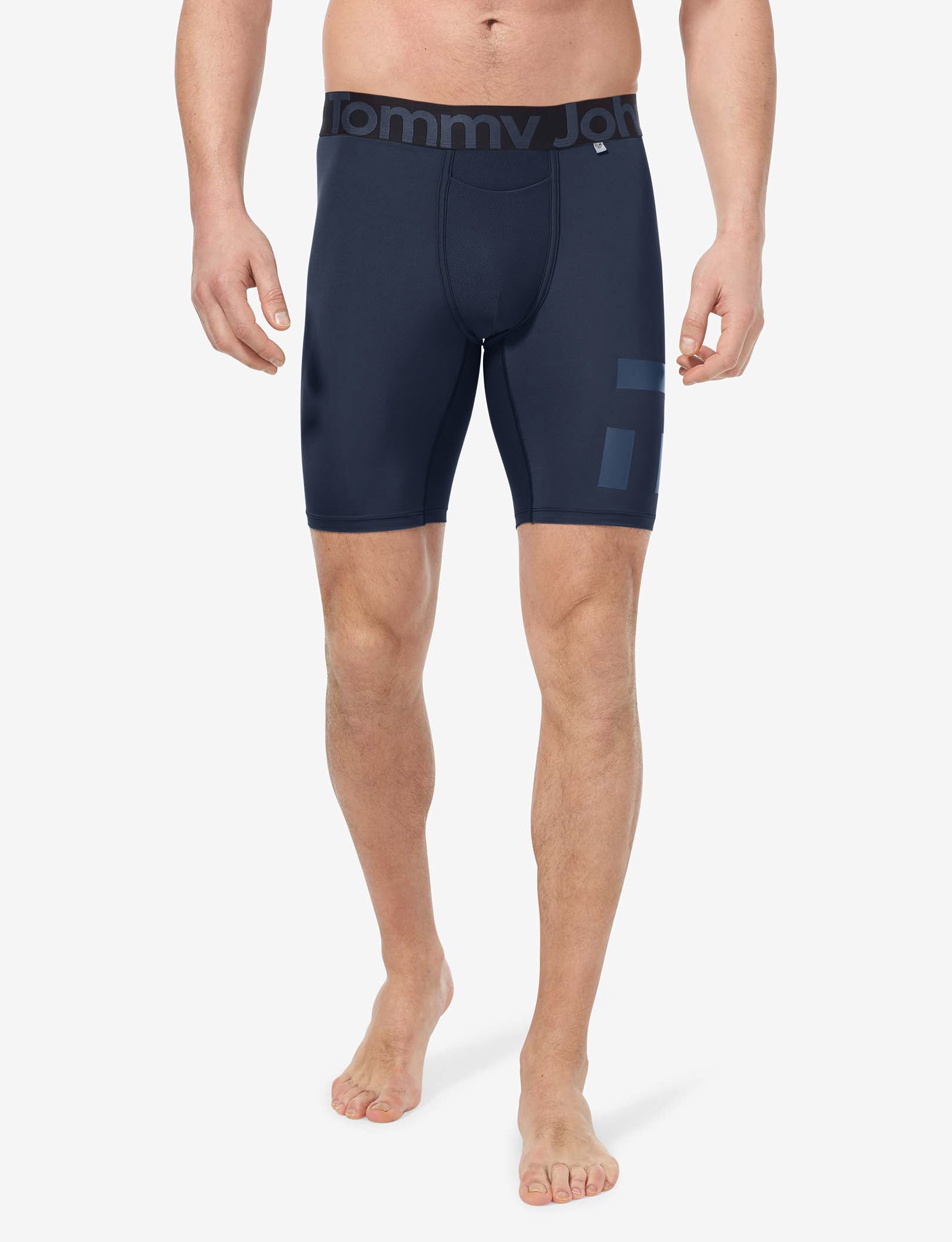 360 Sport Hammock Pouch 8" Boxer Brief (3-Pack)::Dress Blues/Turbulence/Black