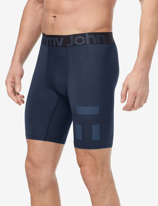 360 Sport Boxer Brief 8"::Dress Blues