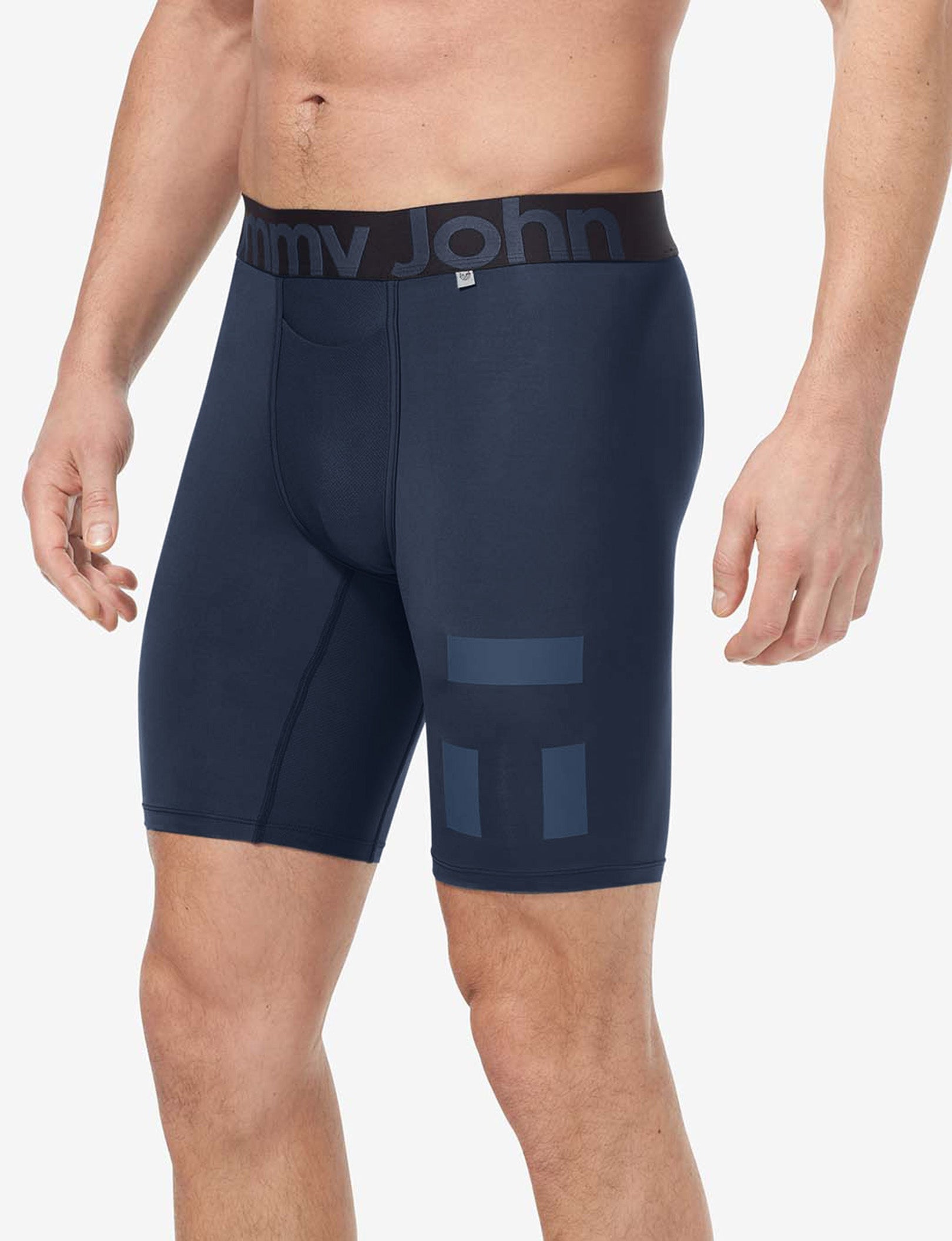 360 Sport Hammock Pouch 8" Boxer Brief (3-Pack)::Dress Blues/Turbulence/Black