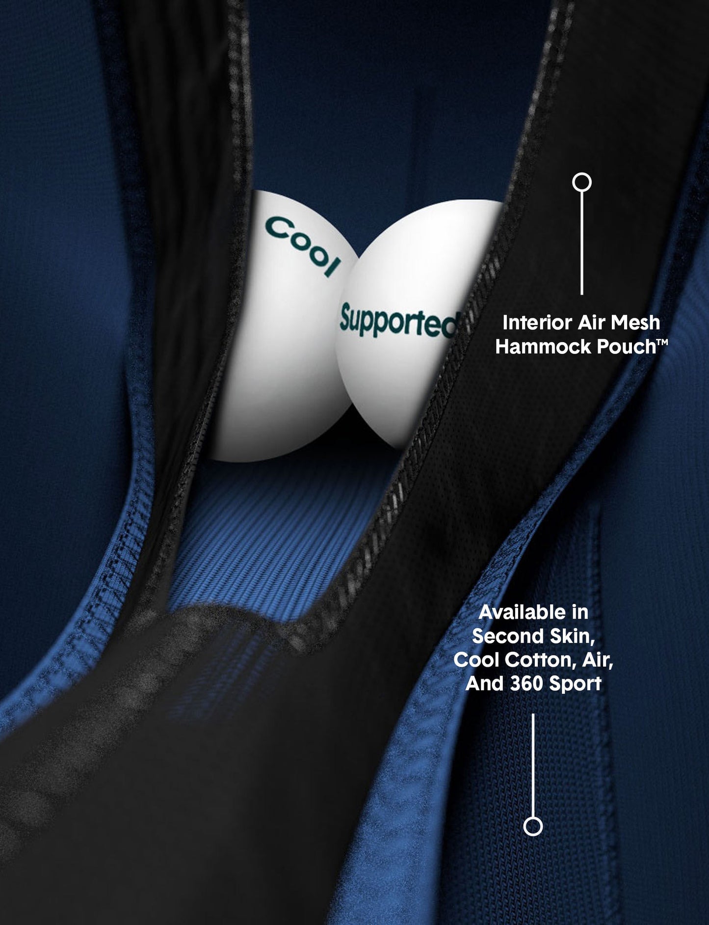 360 Sport Hammock Pouch™ Boxer Brief 8"::Turbulence